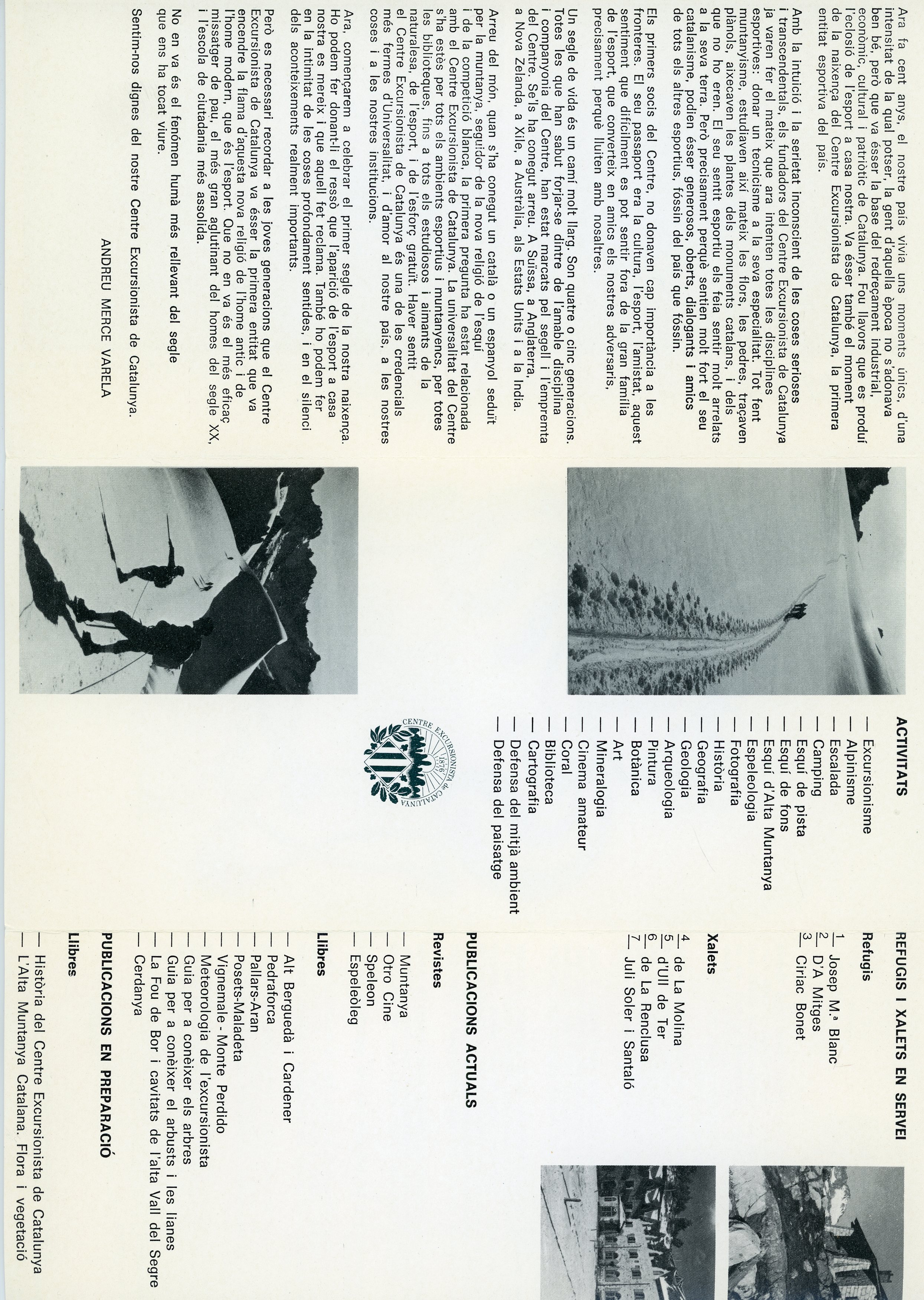 Centenari Centre Excursionista de catalunya 1876·1976 - Miniatura 3