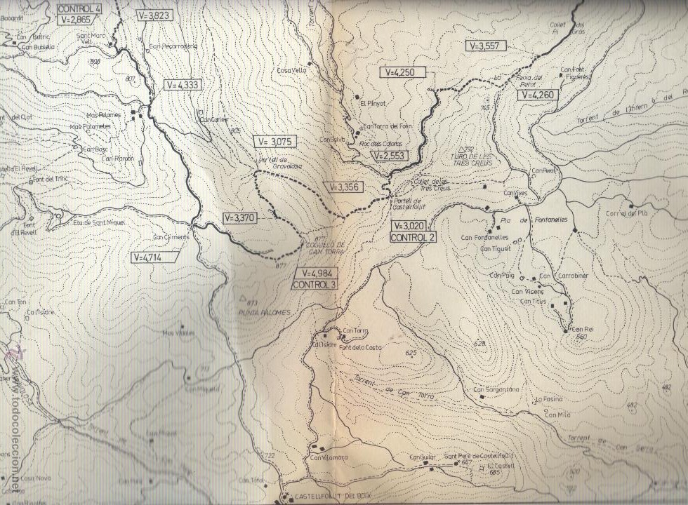 21 Marxa Social de Regularitat : 19 d'octubre 1975 : Comarca de Bages - Miniatura 3
