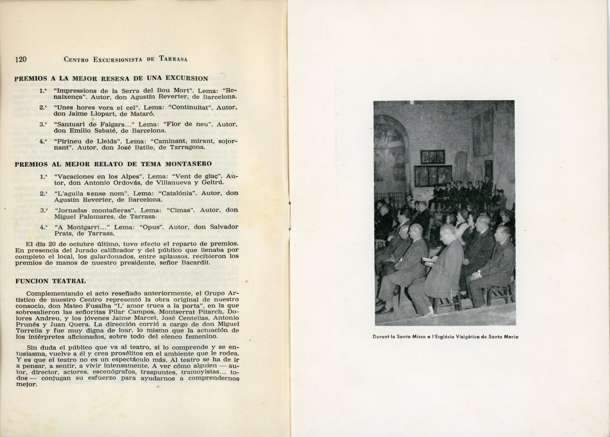 En record del 50 aniversari del Centre Excursionista de Terrassa 1910-1960 - Miniatura 4