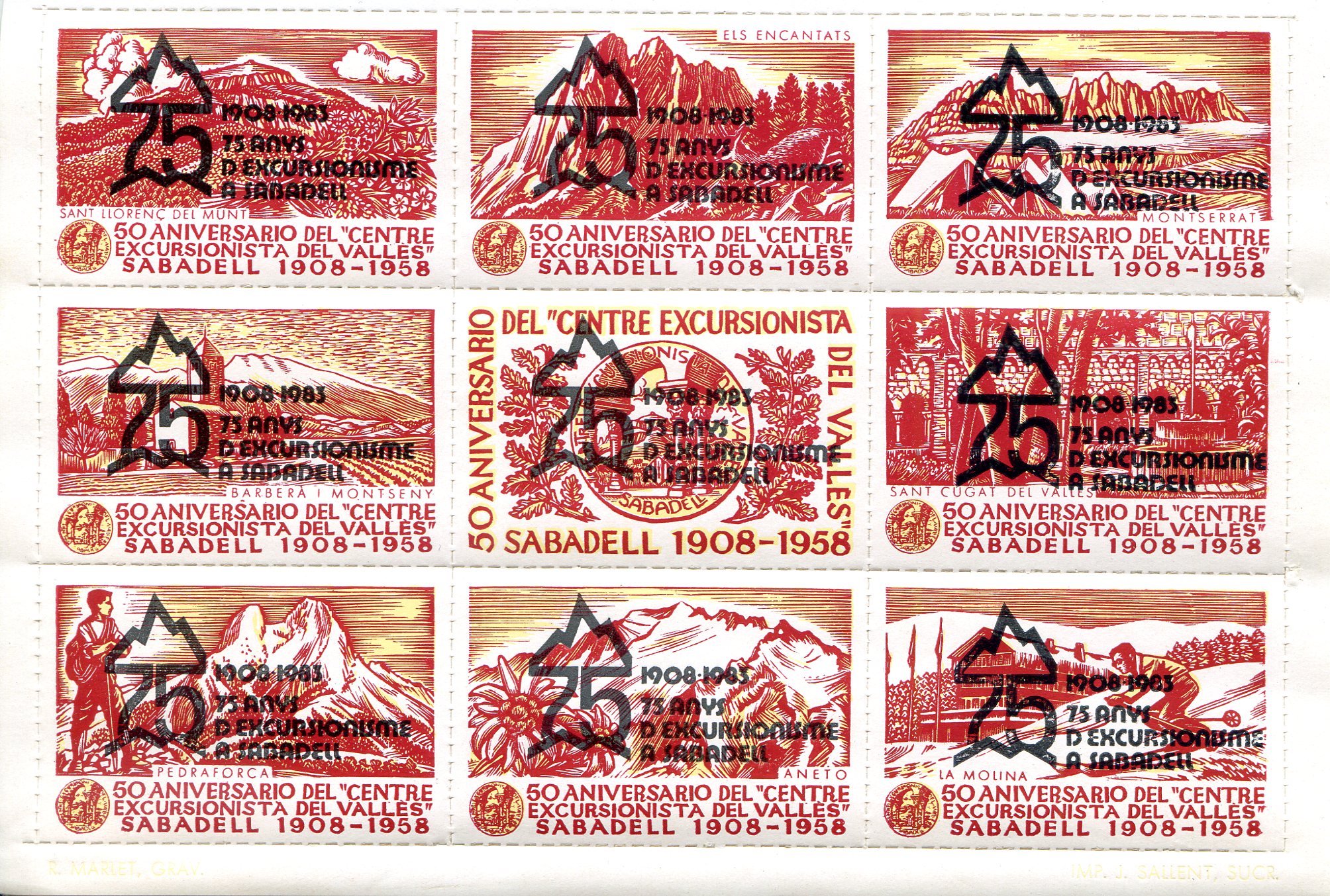 50 aniversario del "Centre Excursionista del Vallès" : Savadell 1908-1958 - Miniatura 4