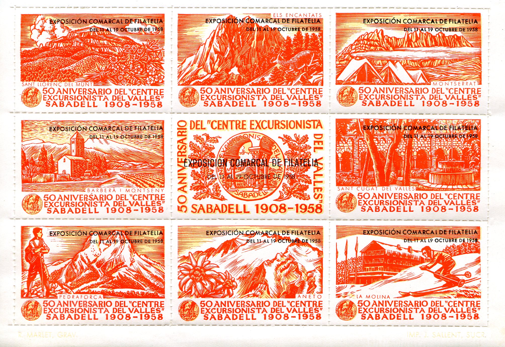 50 aniversario del "Centre Excursionista del Vallès" : Savadell 1908-1958 - Miniatura 5