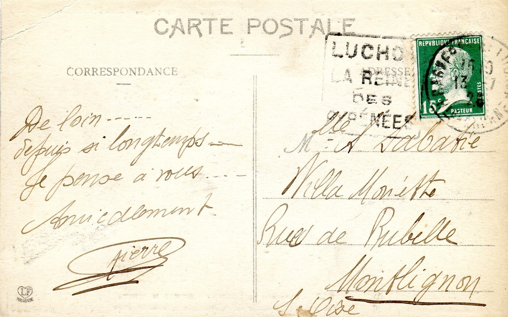 PYRÉNÉES, LES  (1re SÉRIE) 658. - ENVIRONS DE LUCHON - MONTS MAUDITS VUE PRISE DU SOMMET DE LA MALADETTA, VERS L'OEST (1) - Miniatura 2