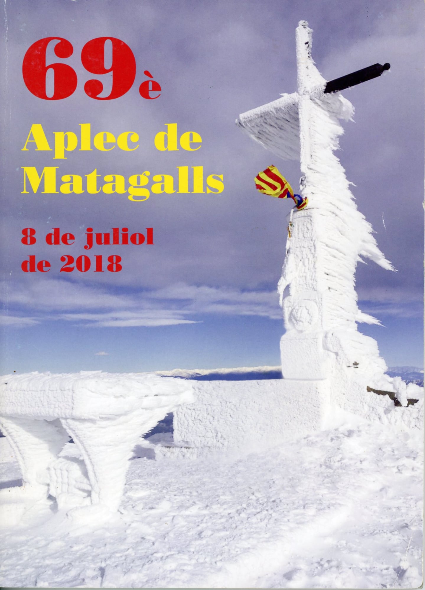 69è Aplec de Matagalls : 8 de juliol de 2018 - Portada