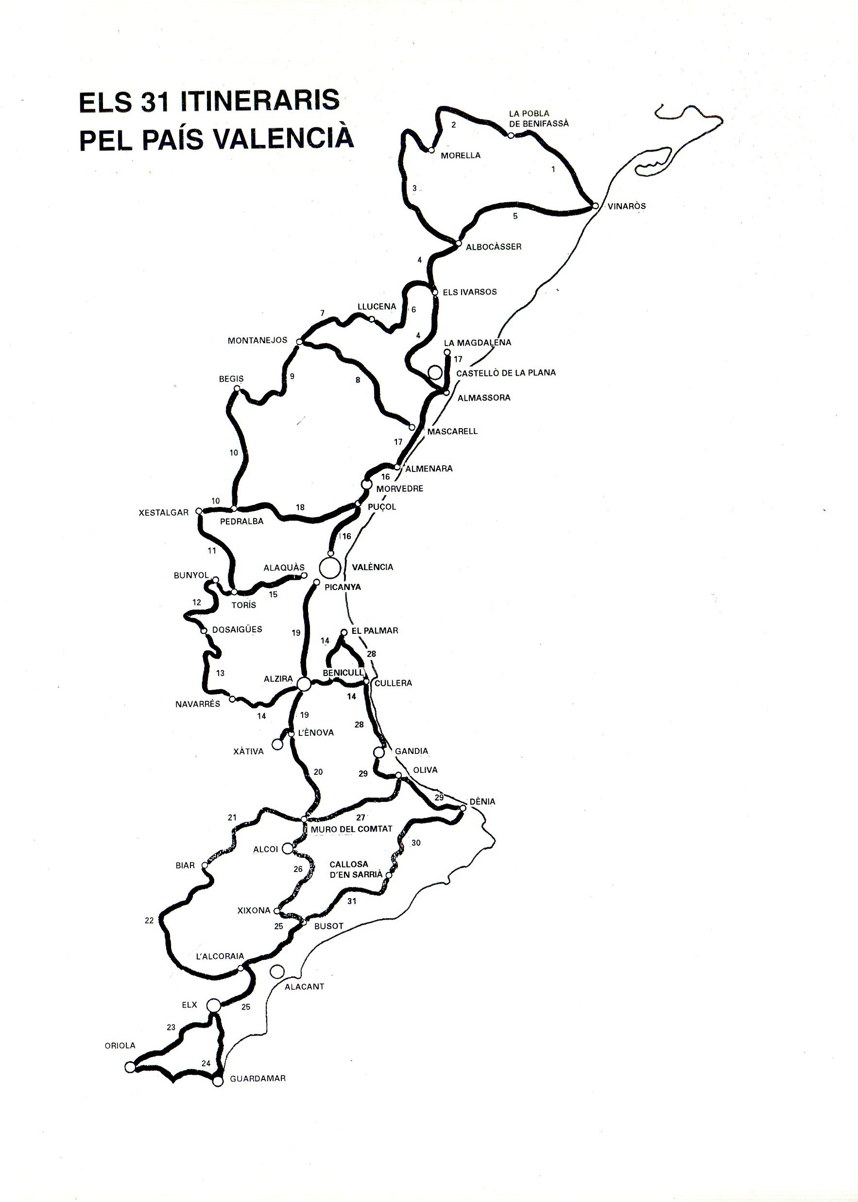 A colp de pedal : Els 31 millors itineraris pel País Valencià - Miniatura 2