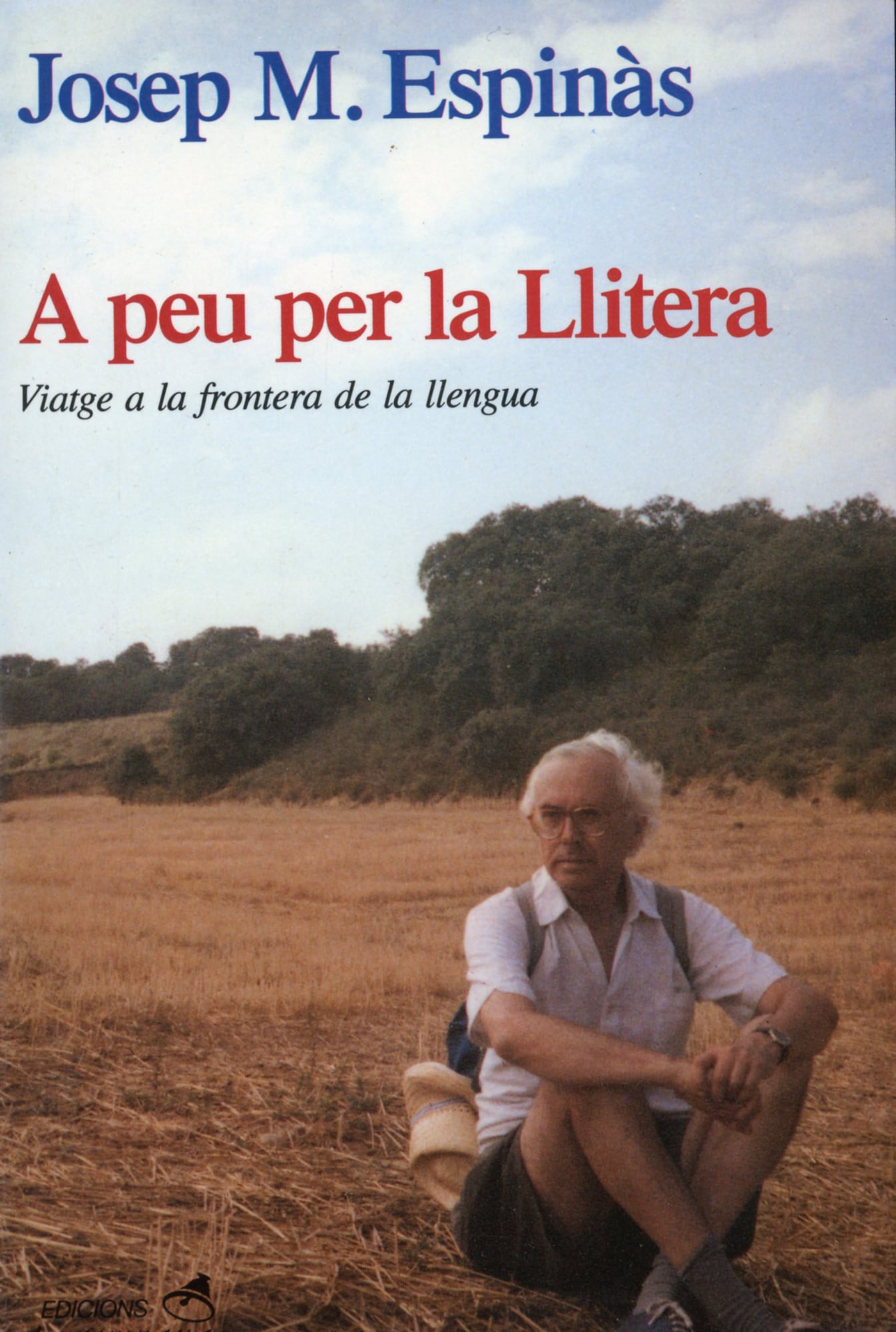 A peu per la Llitera : Viatge a la frontera de la llengua - Portada