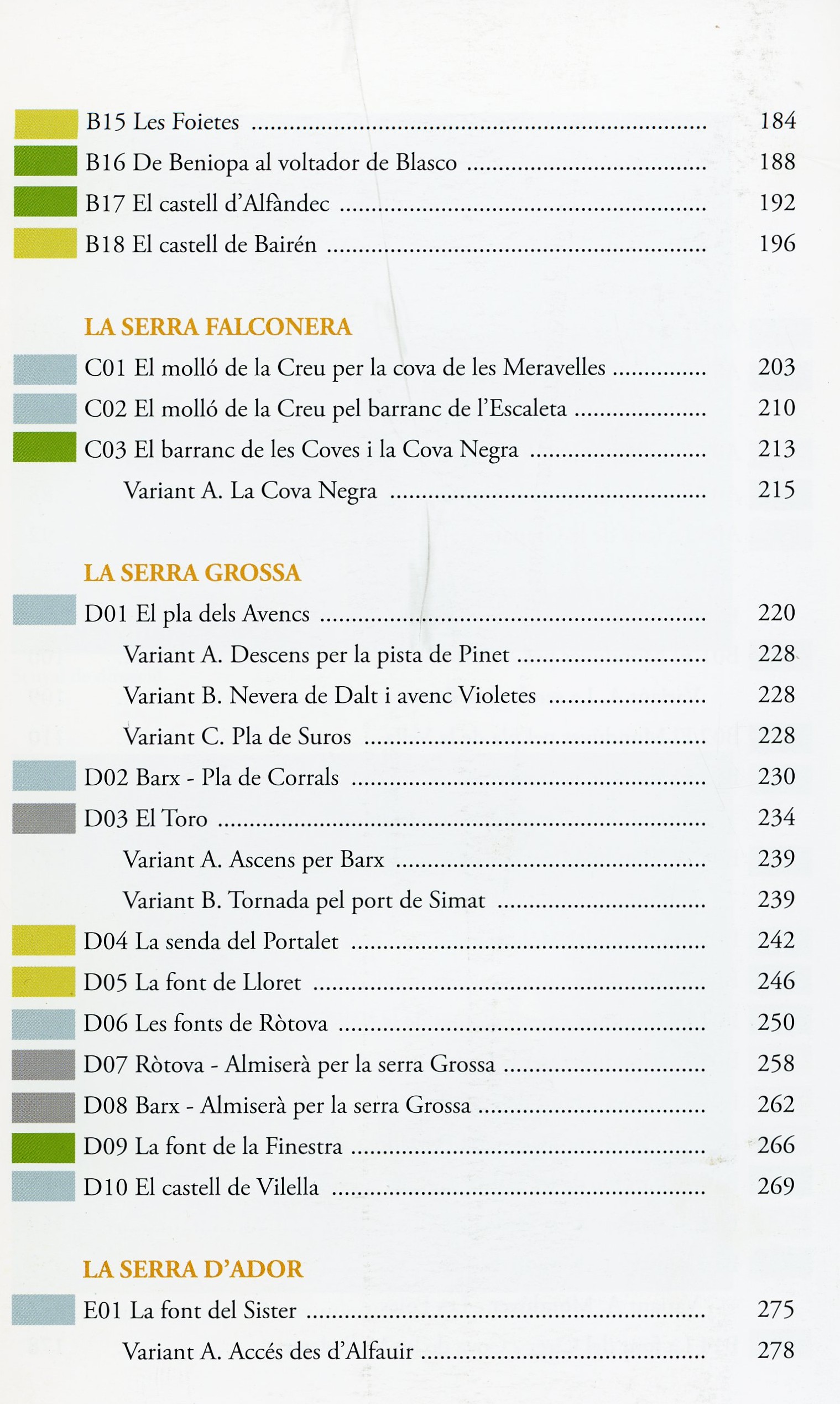 A un tir de pedra : Inventari dels senders i camins de muntanya de la Safor - Miniatura 4