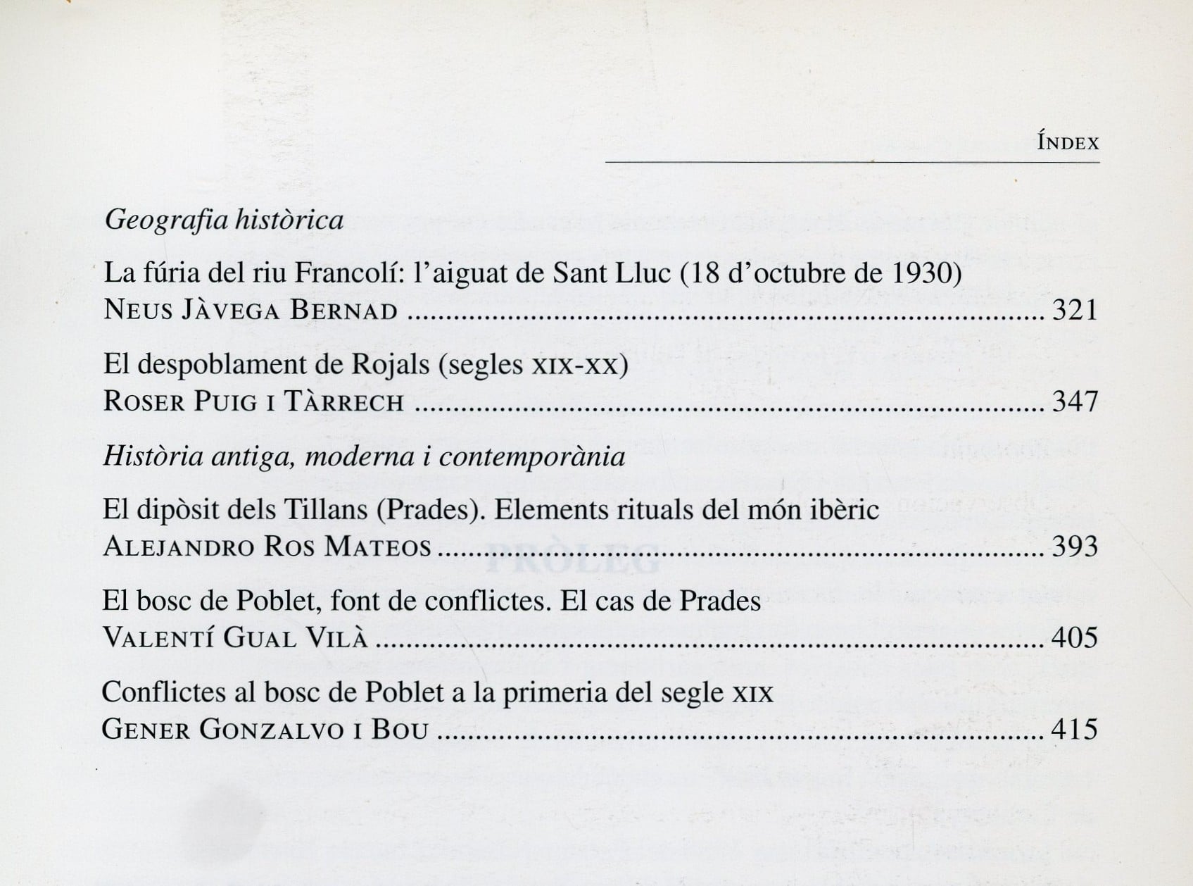 Actes de les Primeres Jornades sobre el bosc de Poblet : Del règim senyorial a la gestió pública - Miniatura 4