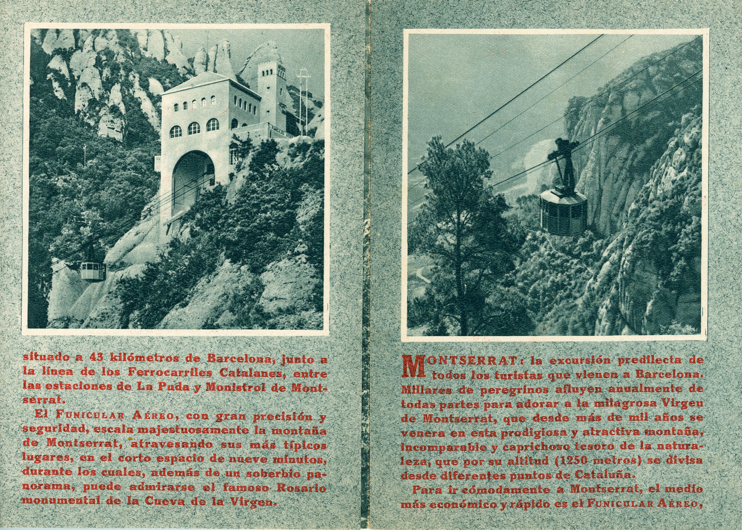 Vaya a Montserrat por el funicular aereo - Miniatura 3