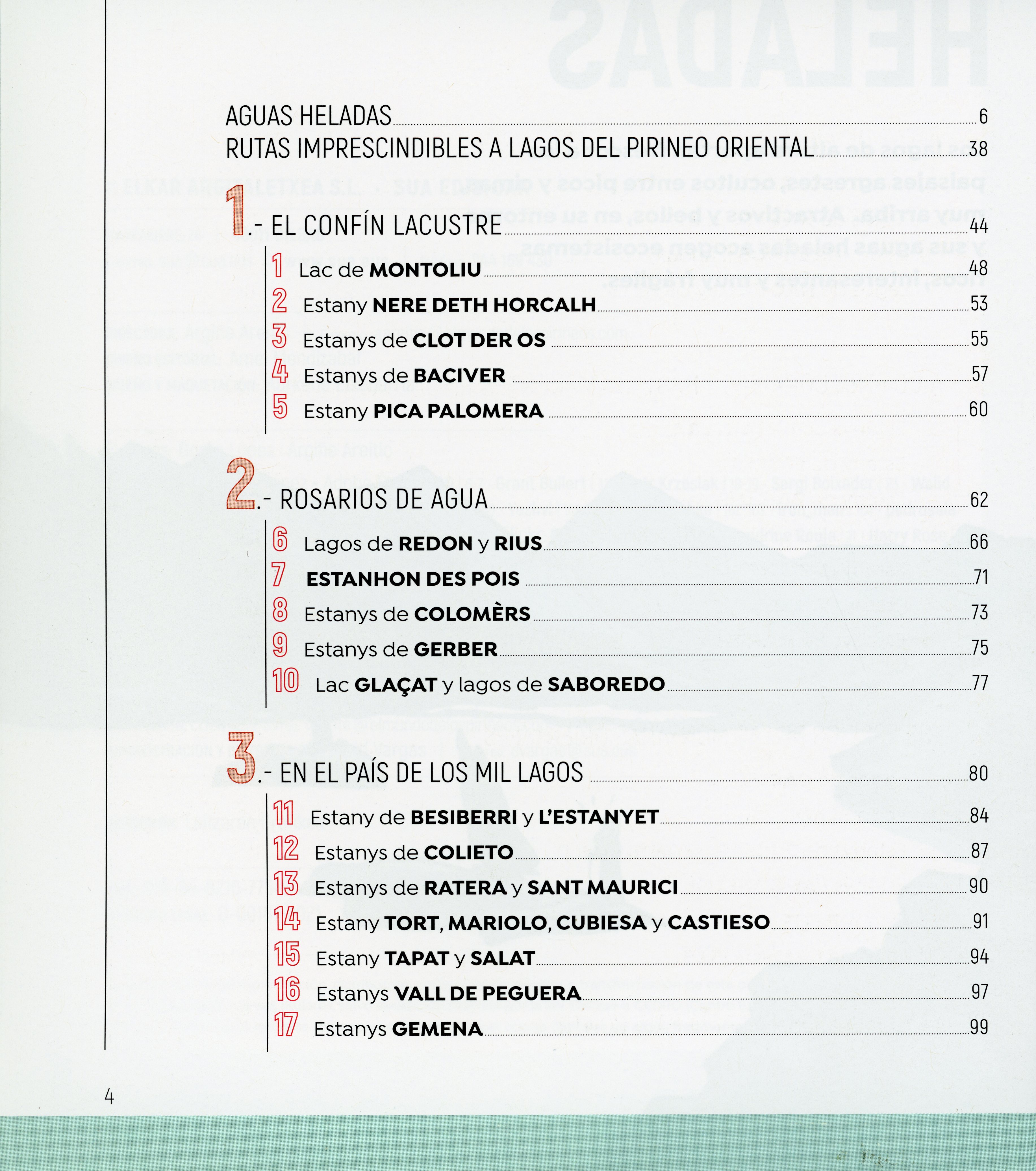 Aguas heladas : rutas a lagos de montaña : [I] Oriental - Miniatura 2