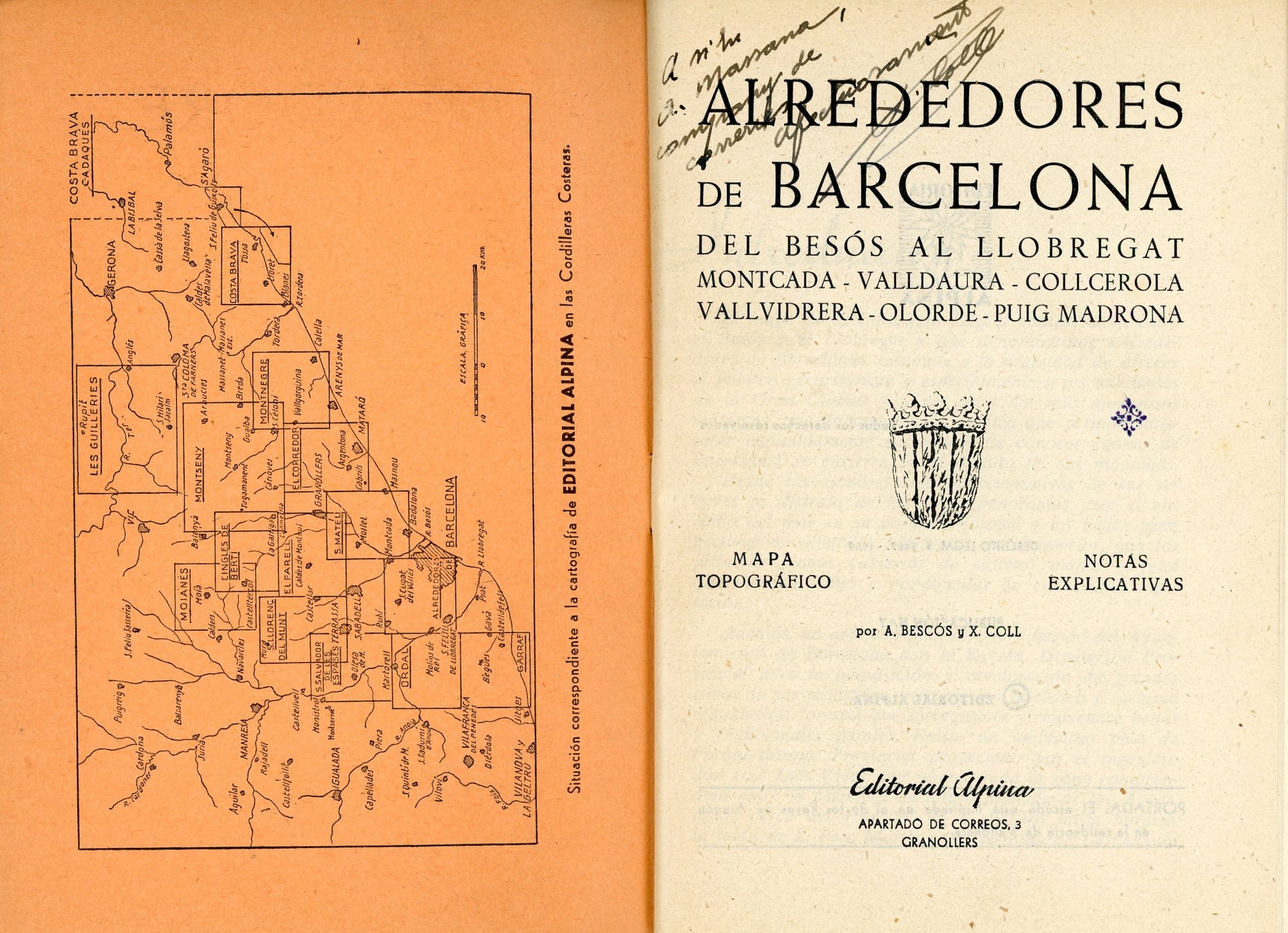 Alrededores de Barcelona : Del Besós al Llobregat - Montcada - Valldaura - Collserola - Vallvidrera - Olorde - Puig Madrona - Miniatura 2