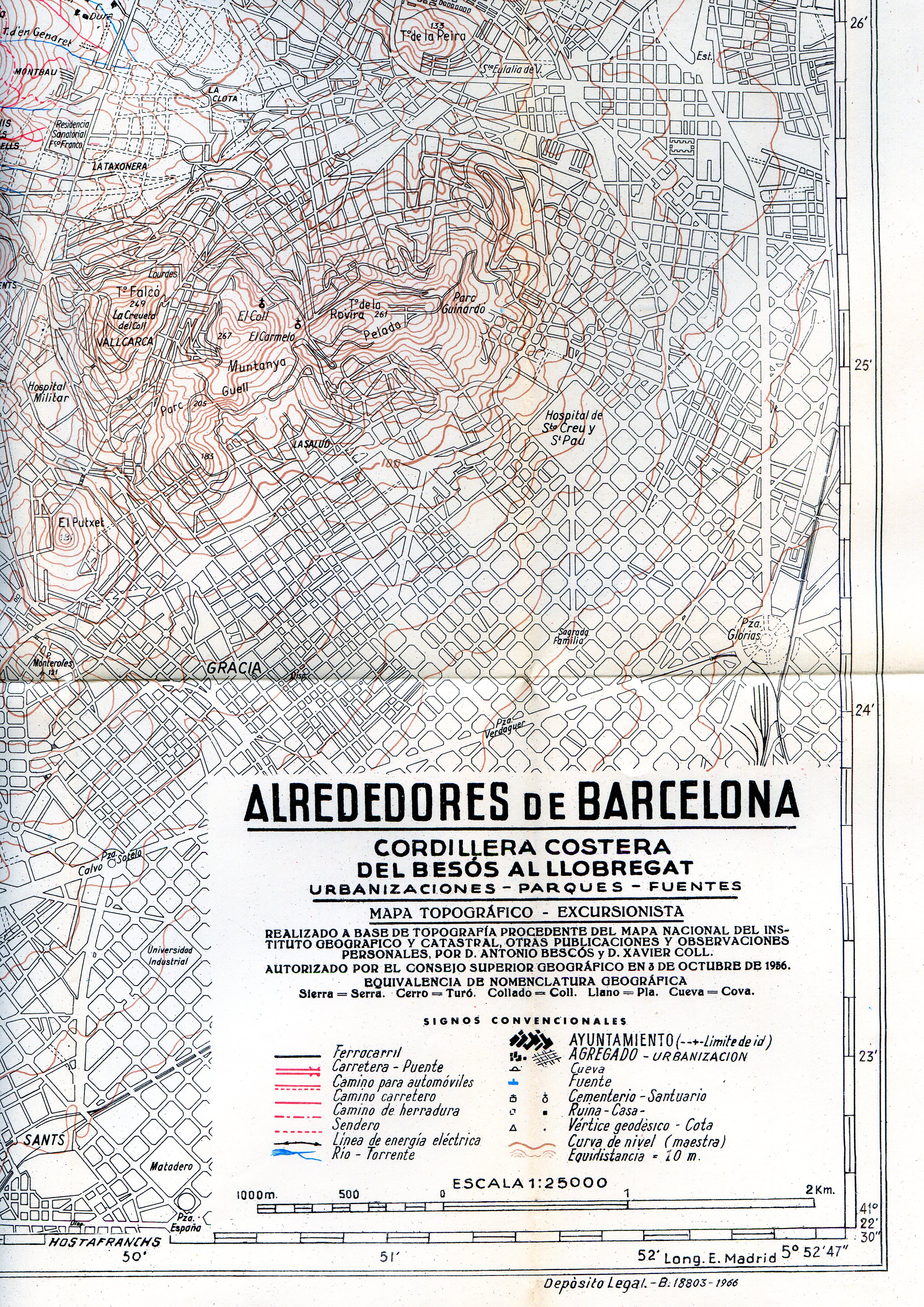 Alrededores de Barcelona : Del Besós Al Llobregat - Montcada - Valldaura - Collserola - Vallvidrera - Olorda - Puig Madrona - Miniatura 3
