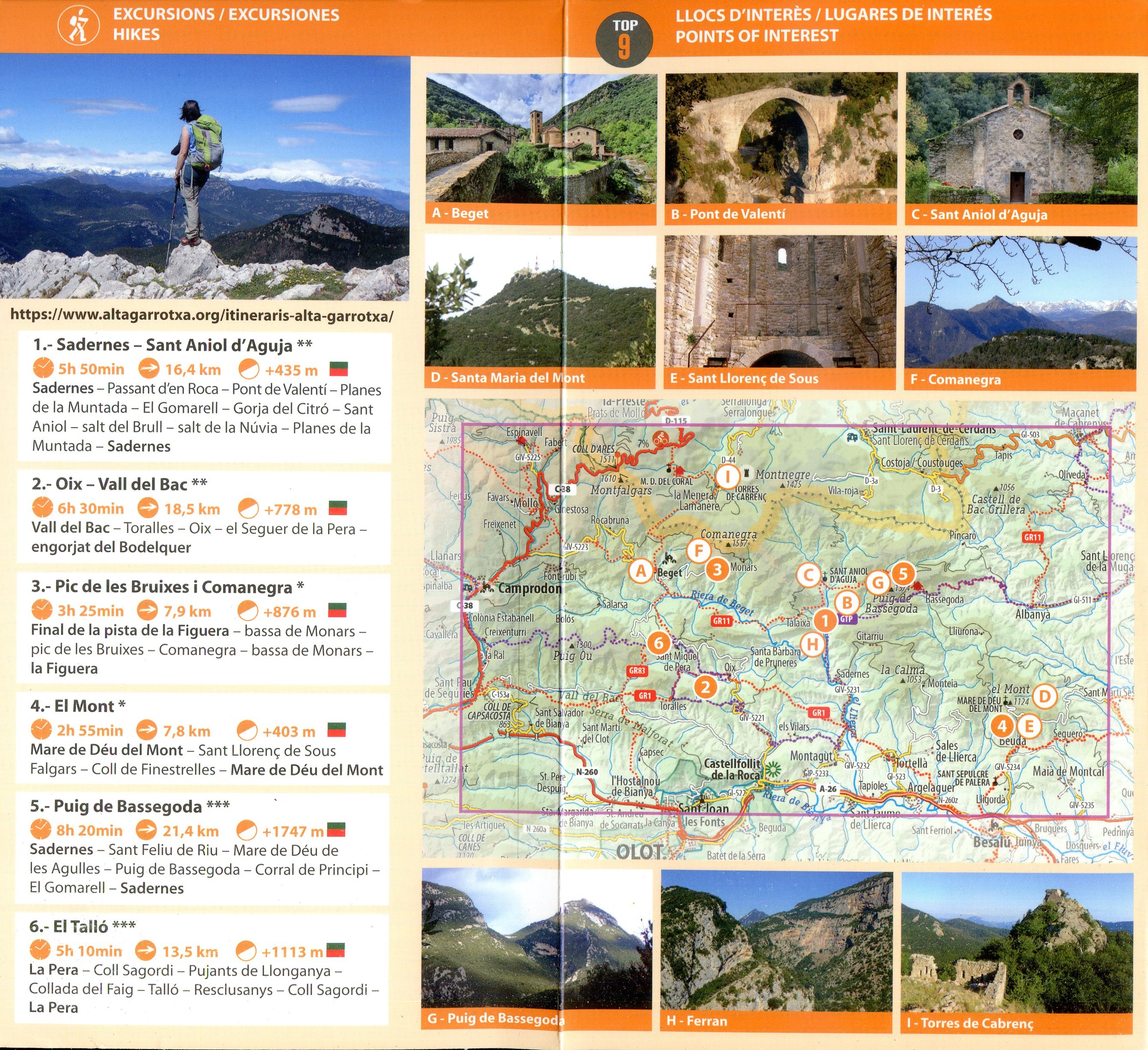 Alta Garrotxa : Comanegra · Bassegoda · el Mont - Miniatura 3