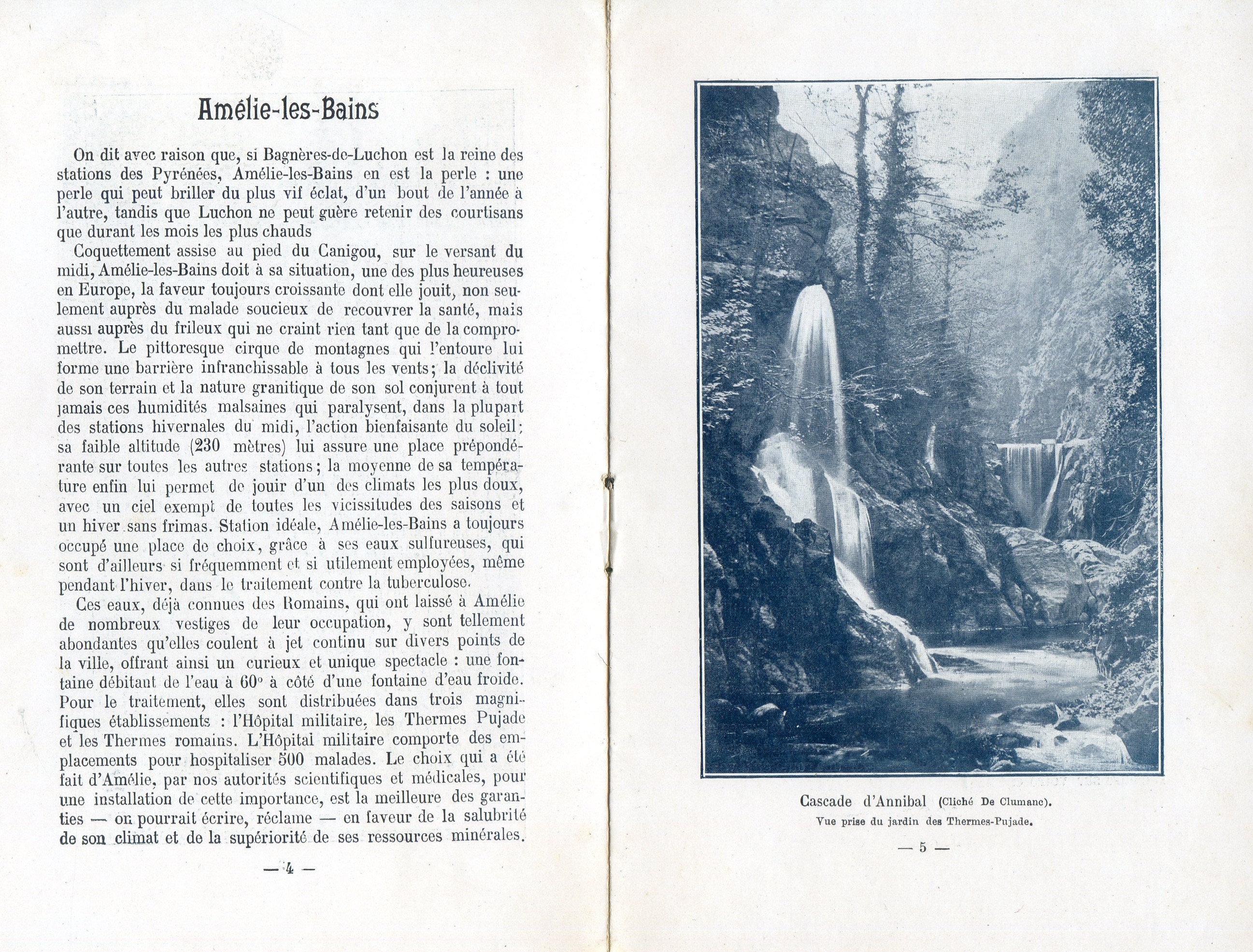 Amélie-les-Bains et ses Enviros (Pyrénées-Orientales) : Guide du Baigneur et du Touriste - Miniatura 3