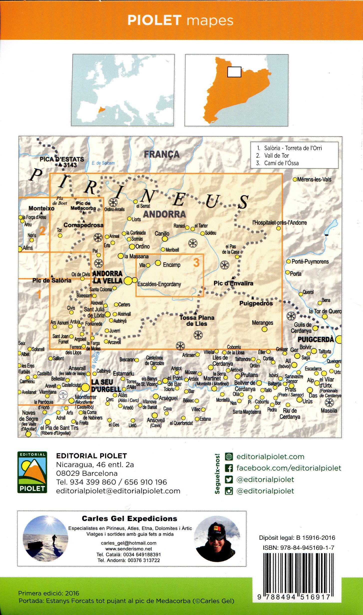 Andorra : Les millors ascensions i excursions : 30 itineraris - Miniatura 3