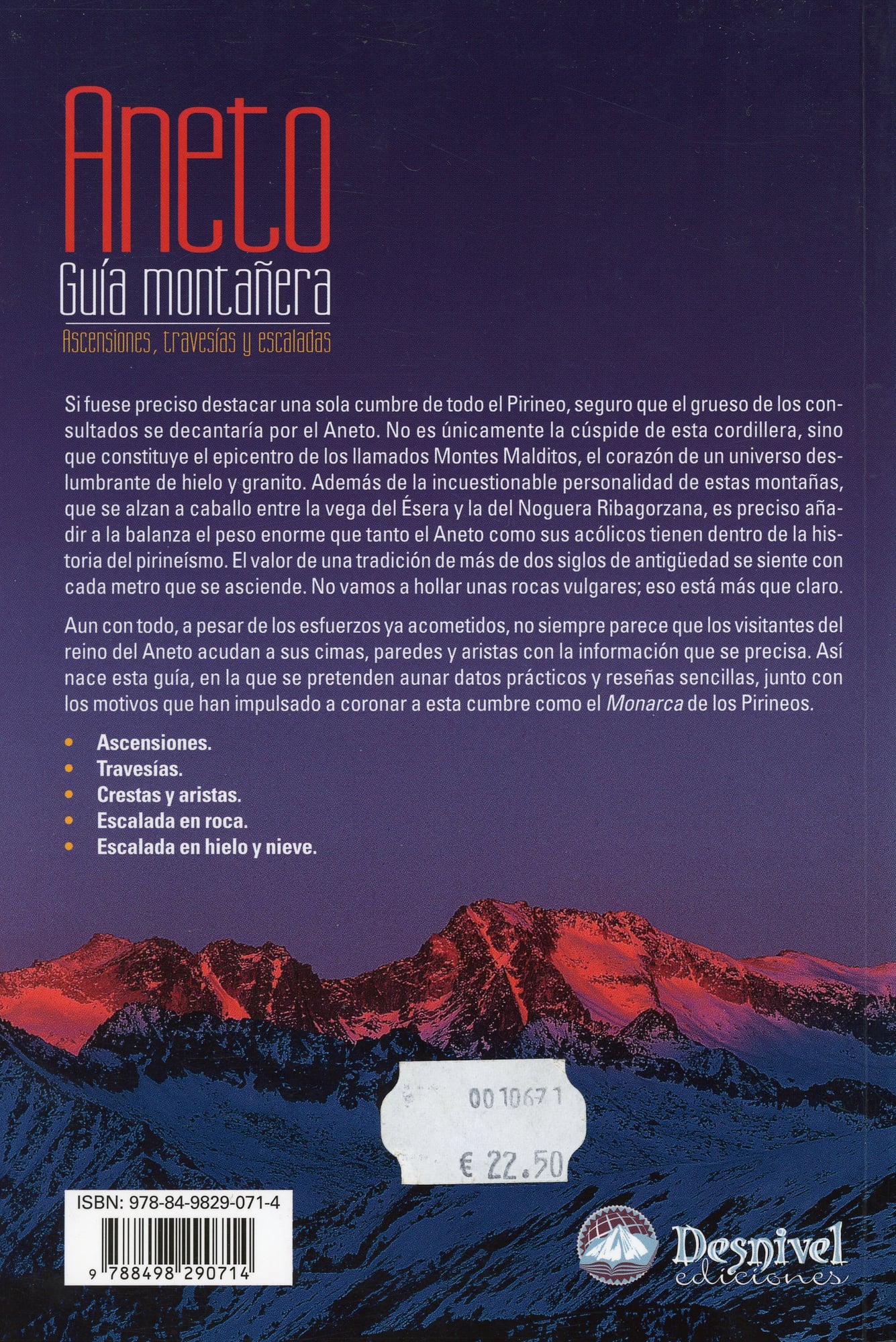 Aneto : Guía montañera : Ascensiones,travesías y escaladas - Miniatura 7