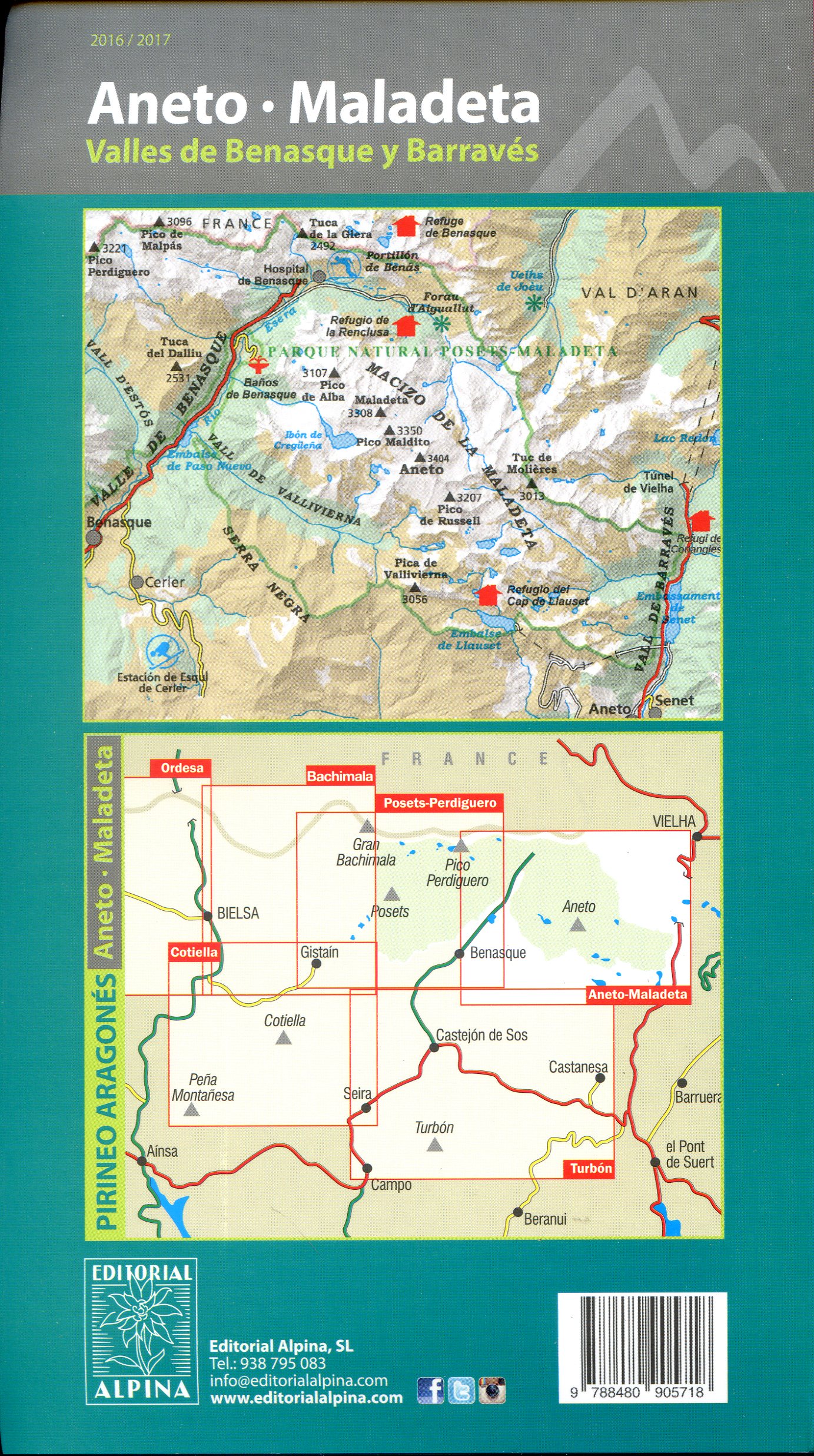 Aneto Maladeta : Valles de Benasque y Barravés - Miniatura 2