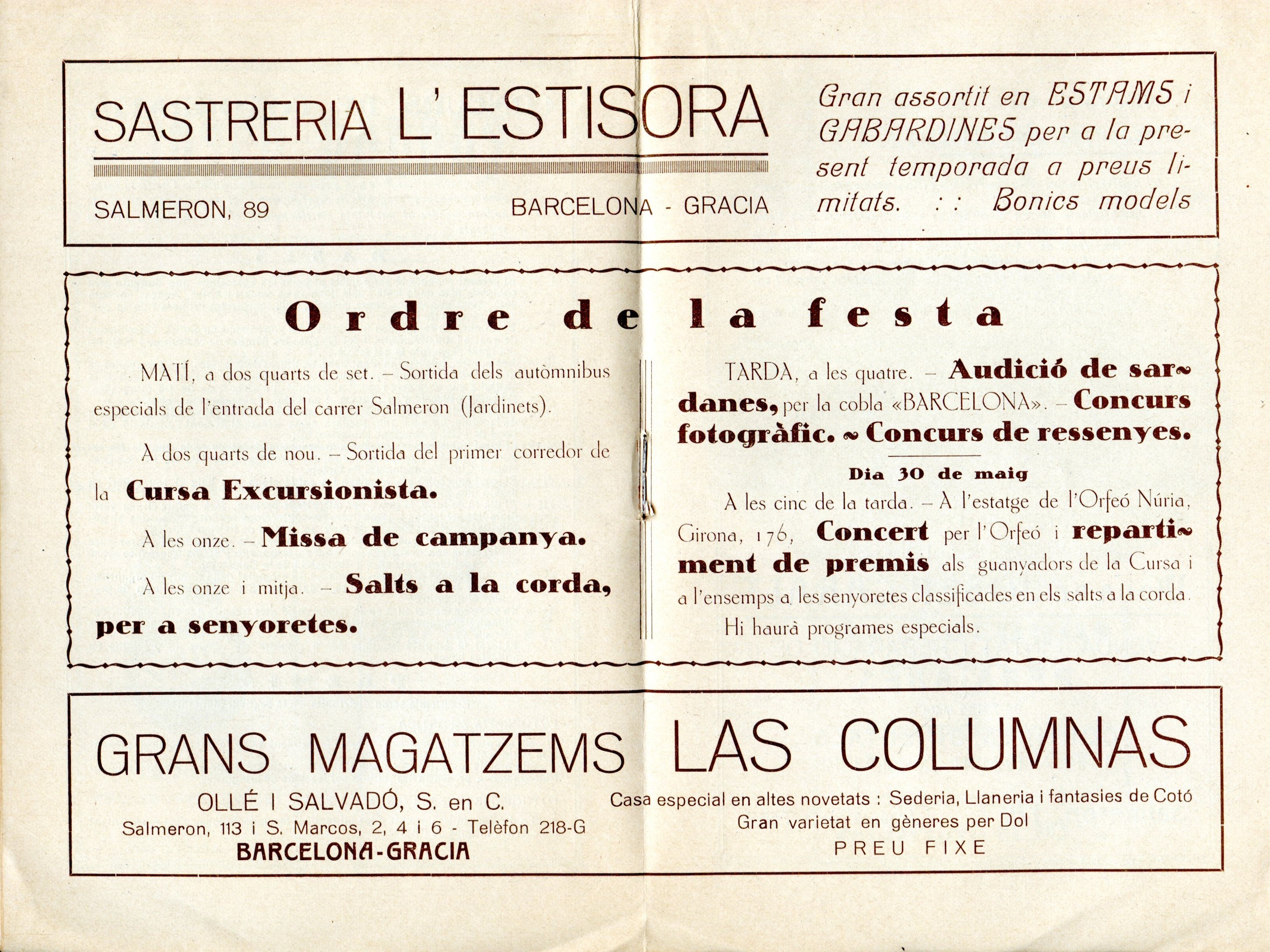 II Aplec excursionista i de germanor penedesenca a Capellades : 17 maig 1931 - Miniatura 3