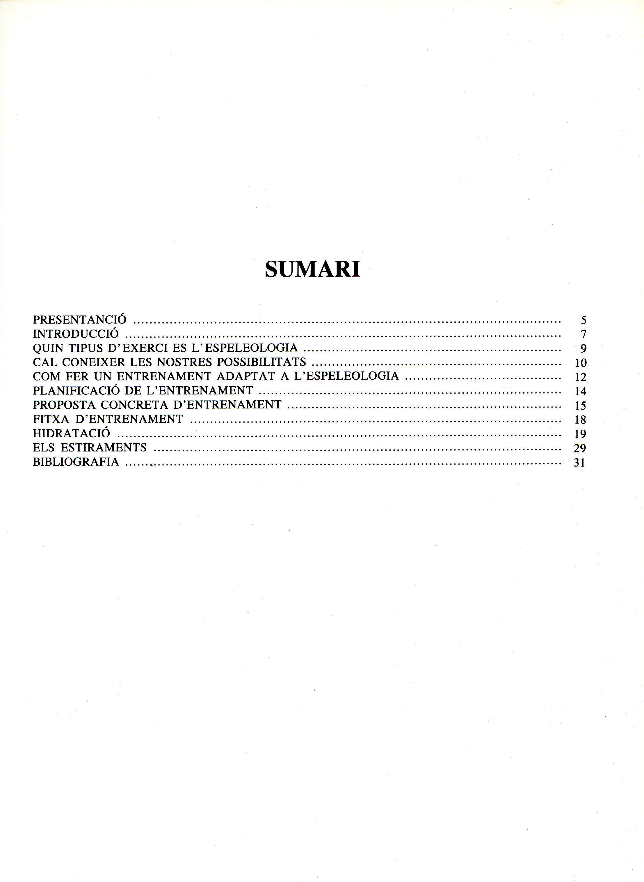 Apunts sobre entrenament en espeleologia - Miniatura 2