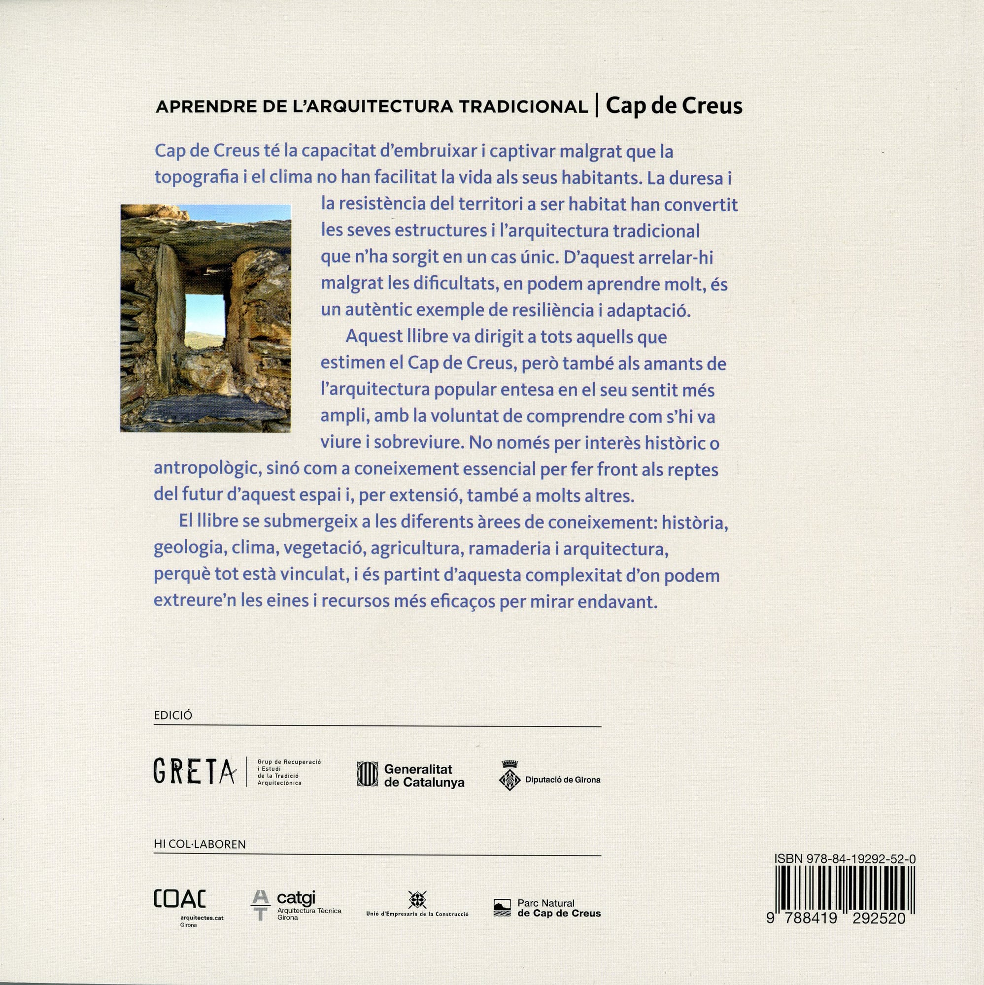 Cap de Creus : Aprendre de l'arquitectura tradicional - Miniatura 4