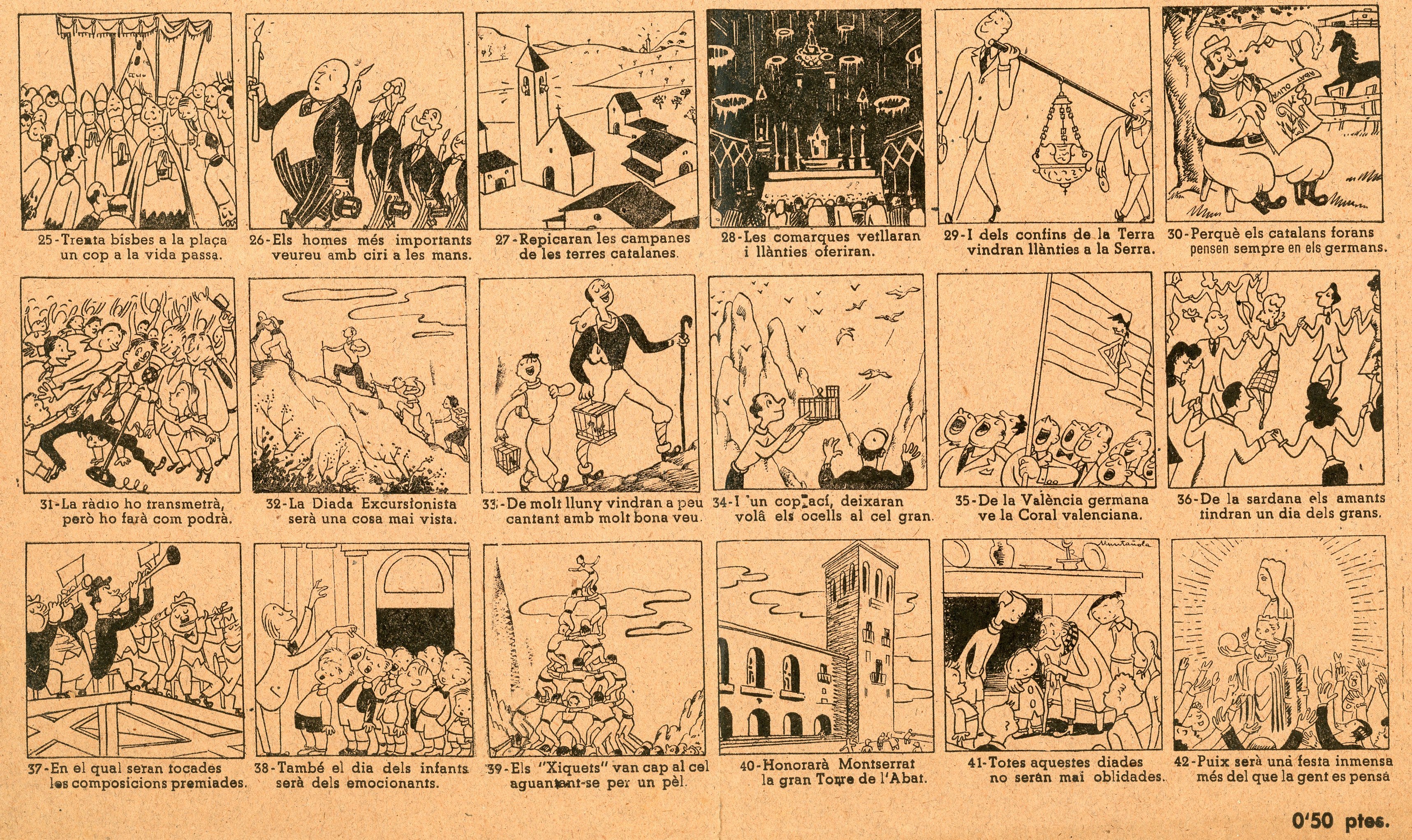 Heus aquí la història breu del que amb gran solemnitat tindrà lloc, ajudant Déu, en el nostre Montserrat. - Miniatura 3