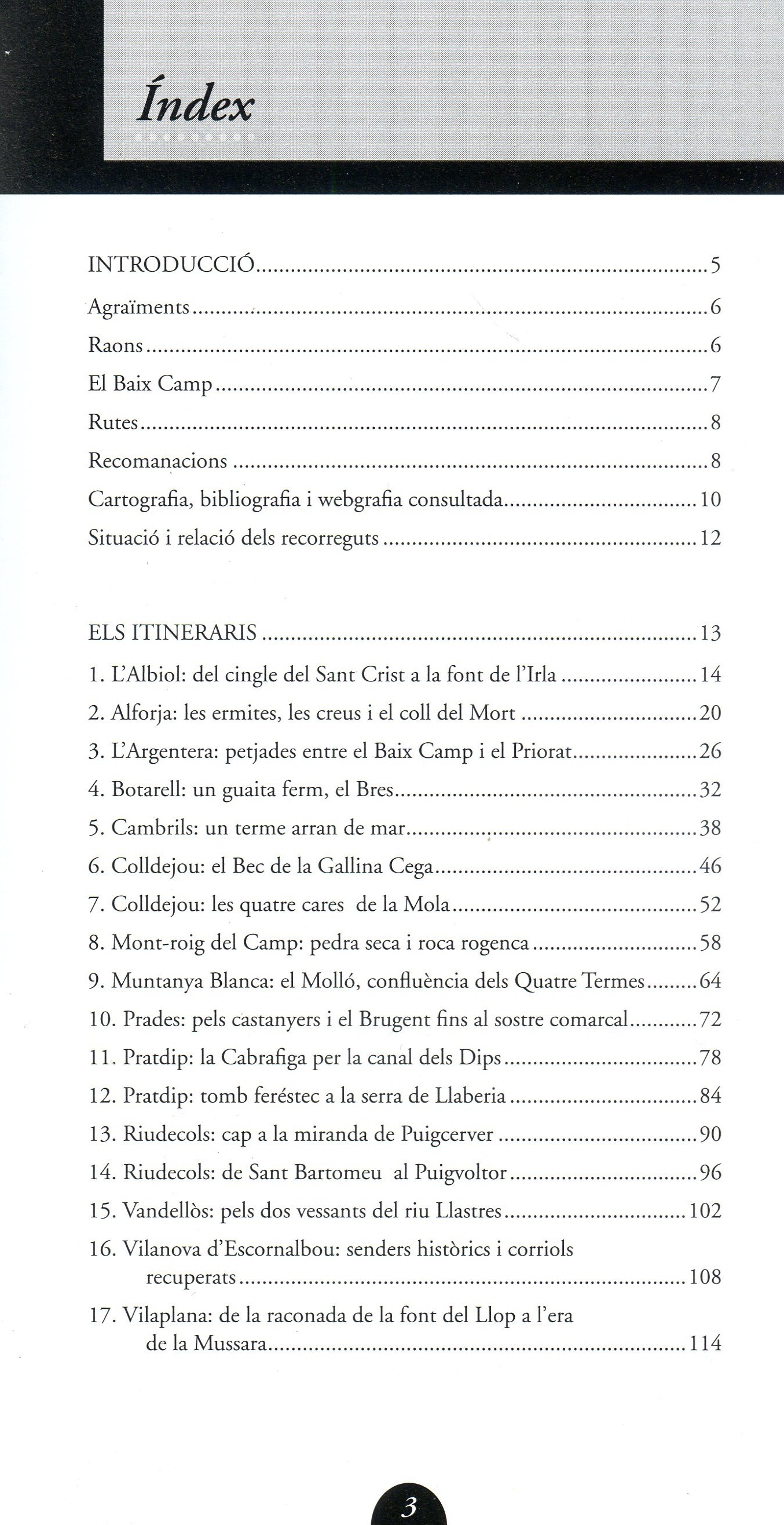 Baix Camp : 17 excursions a peu - Miniatura 2