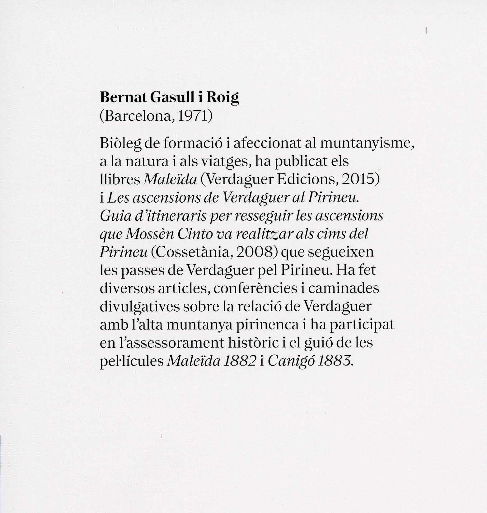 Balaig : A l'encalç de les passes de Jacint Verdaguer pel Canigó (1879-1883) : Amb transcripcions inèdites de les llibretes de viatge - Miniatura 6