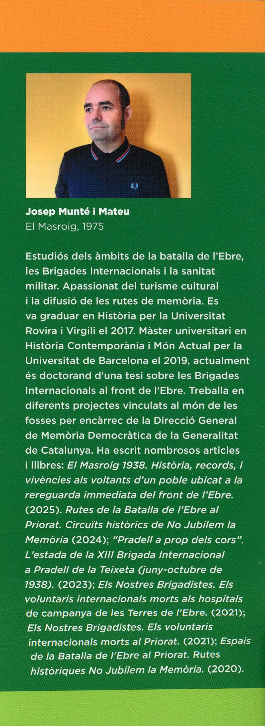 Itineraris de la Batalla de l'Ebre al Priorat - Miniatura 5