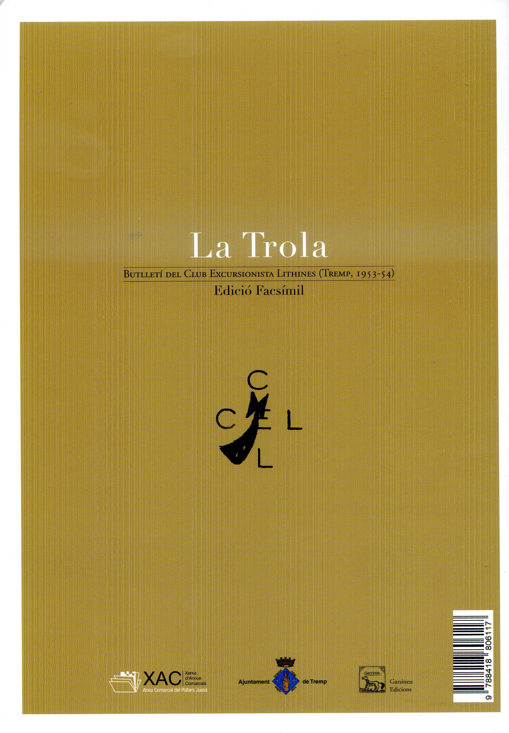 Benet Rossell a Tremp : Homenatge / Trola, La : Butlletí del Club Excursionista Lithines (Tremp, 1953-54) : Edició Facsímil - Miniatura 2