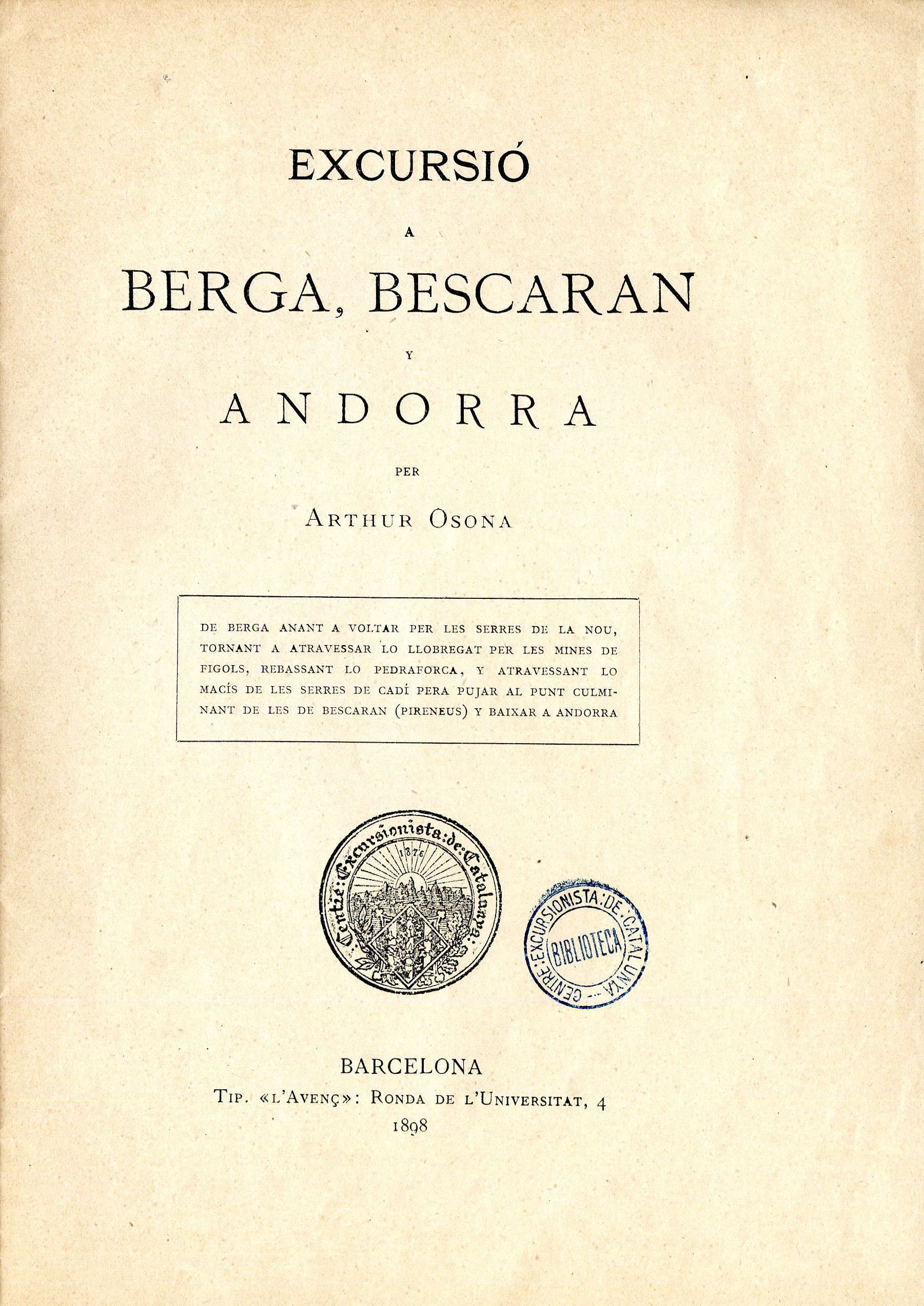 Excursió Berga, Bescaran y Andorra - Miniatura 2