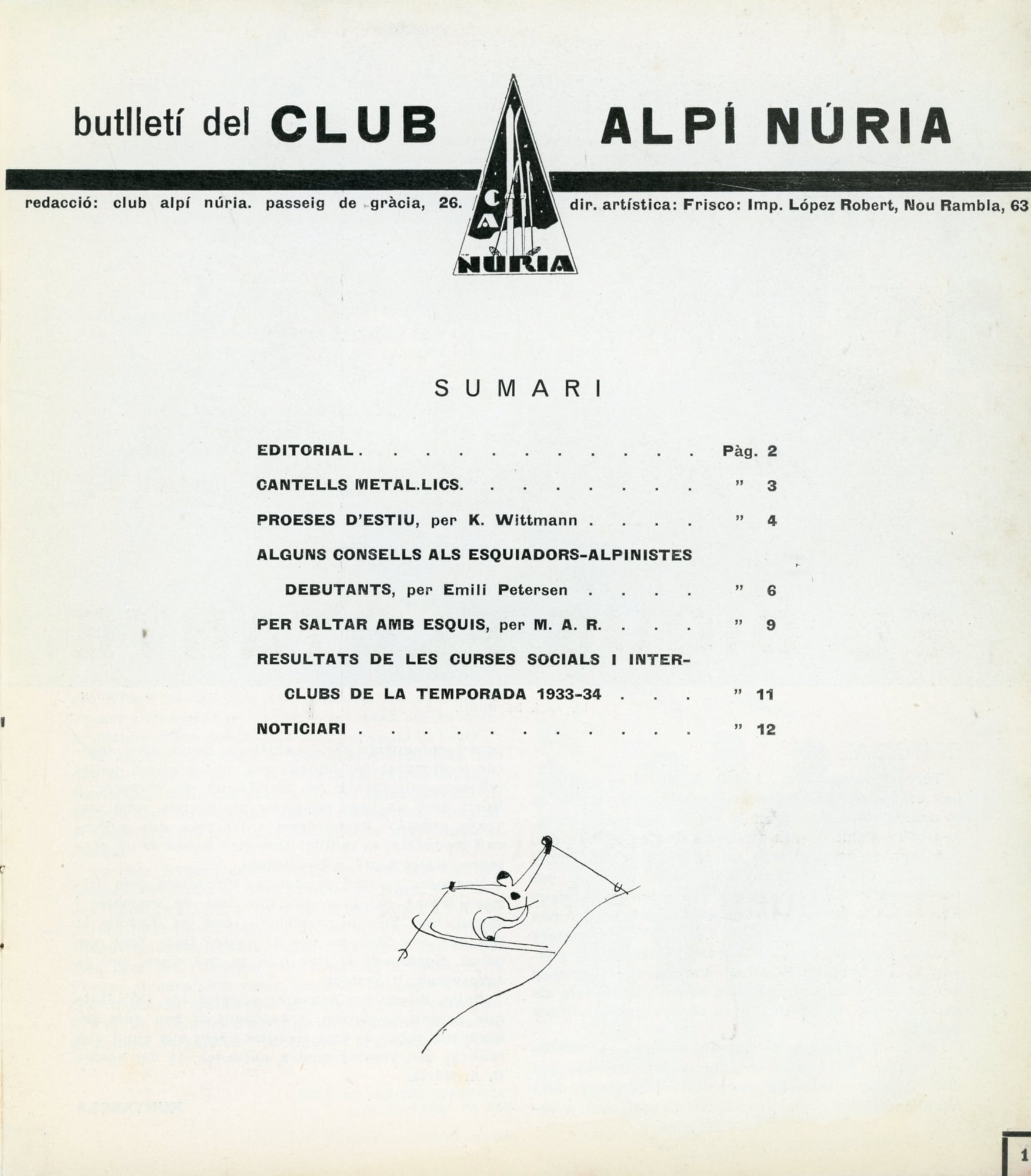Butlletí Club Alpí Núria - Miniatura 2