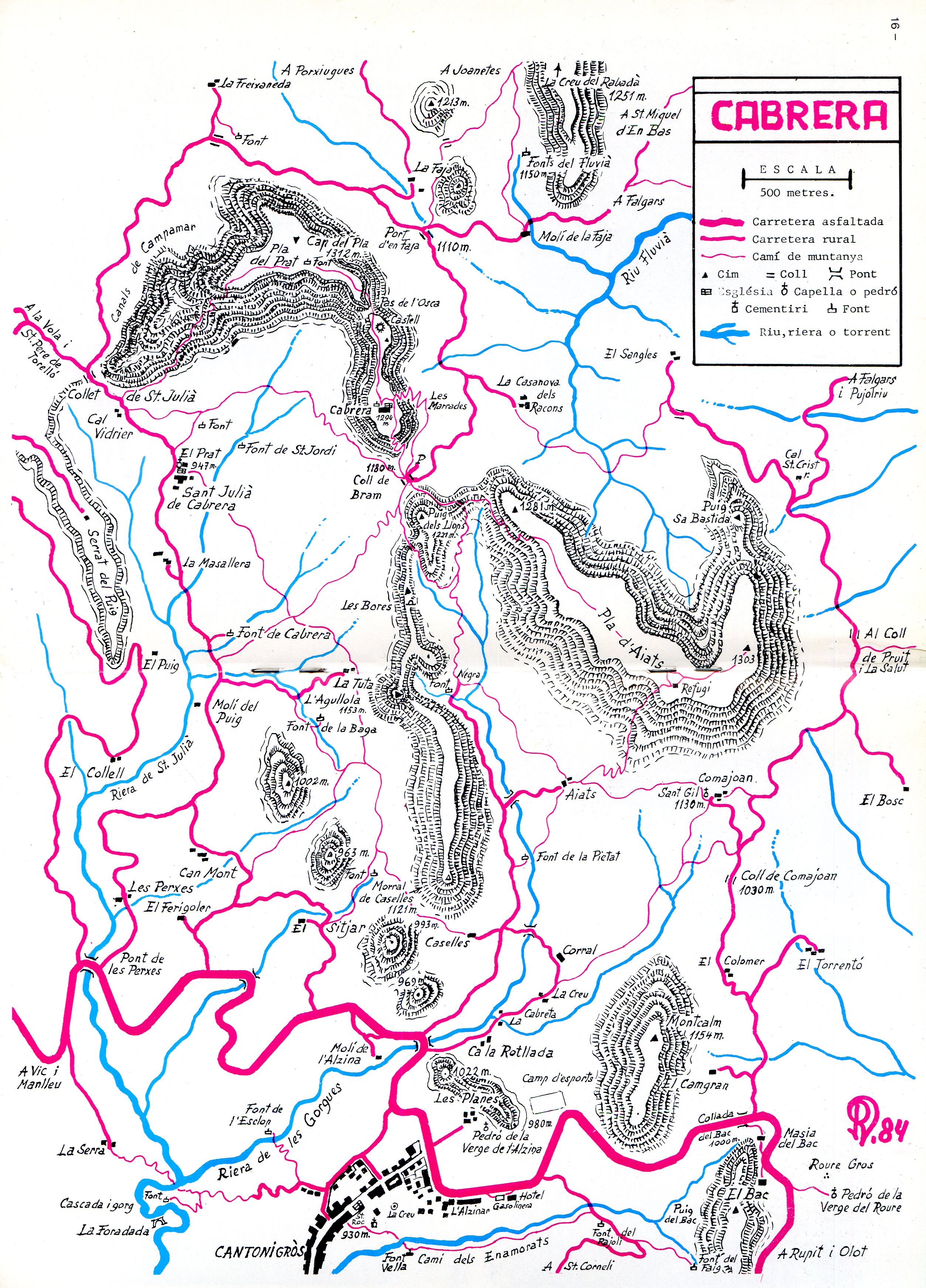 Collsacabra, El : Cabrera : Cantonigròs - Miniatura 2