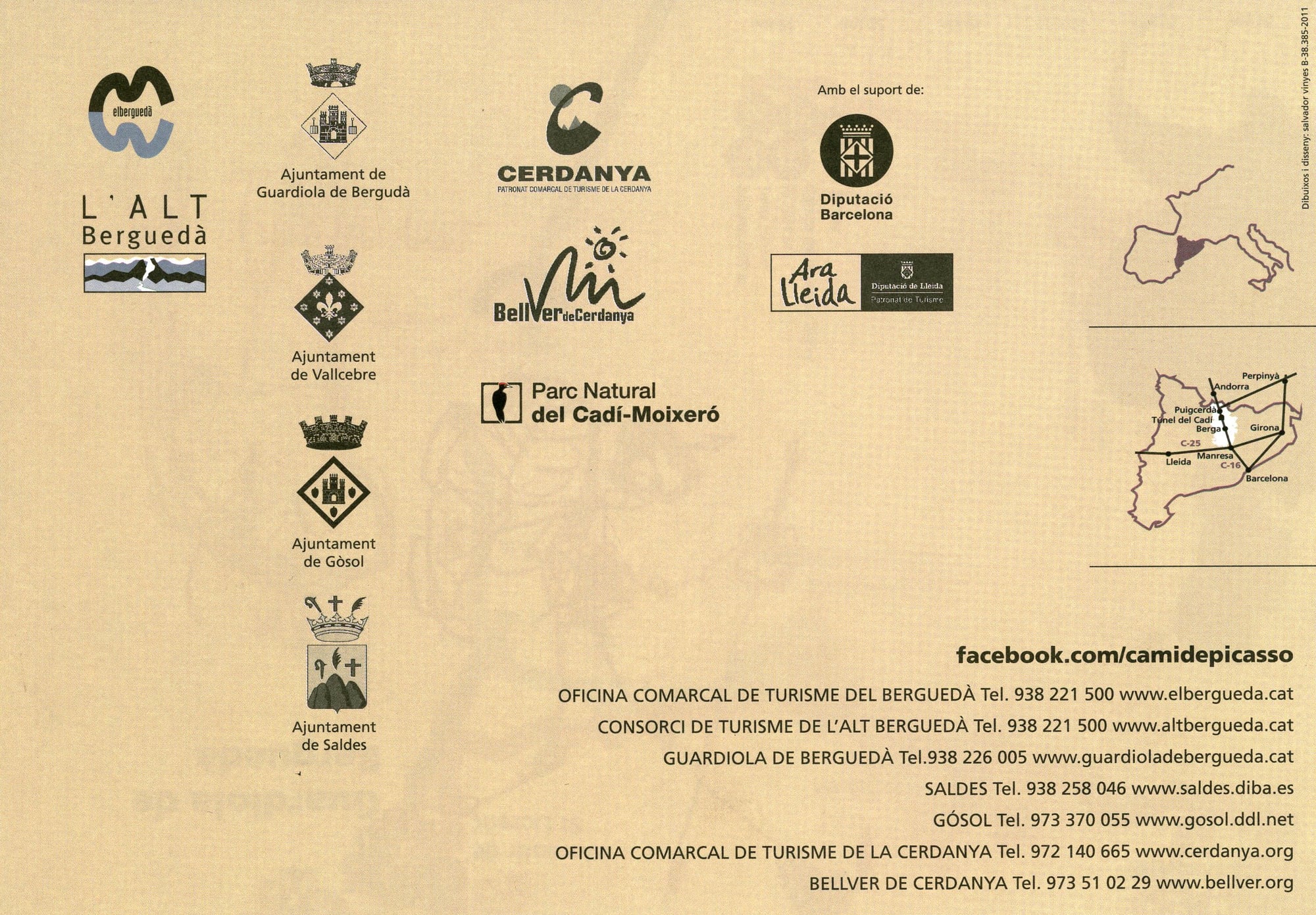 Camí de Picasso : Guardiola de Berguedà · Vallcebre · Saldes · Gósol · Bellver de Cerdanya - Miniatura 2