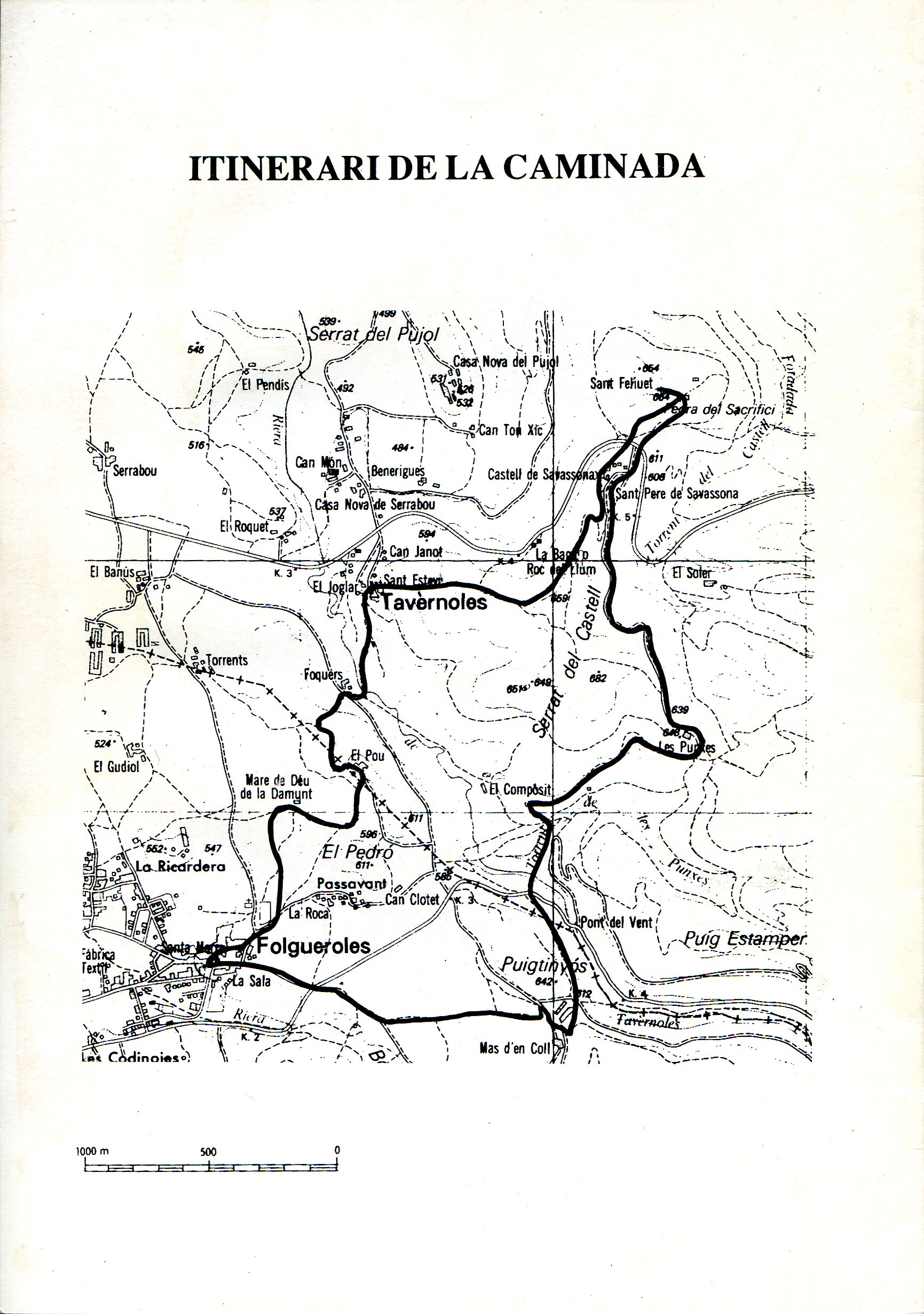 Caminada popular per llocs verdaguerians de tavèrnoles i de folgueroles - Miniatura 2