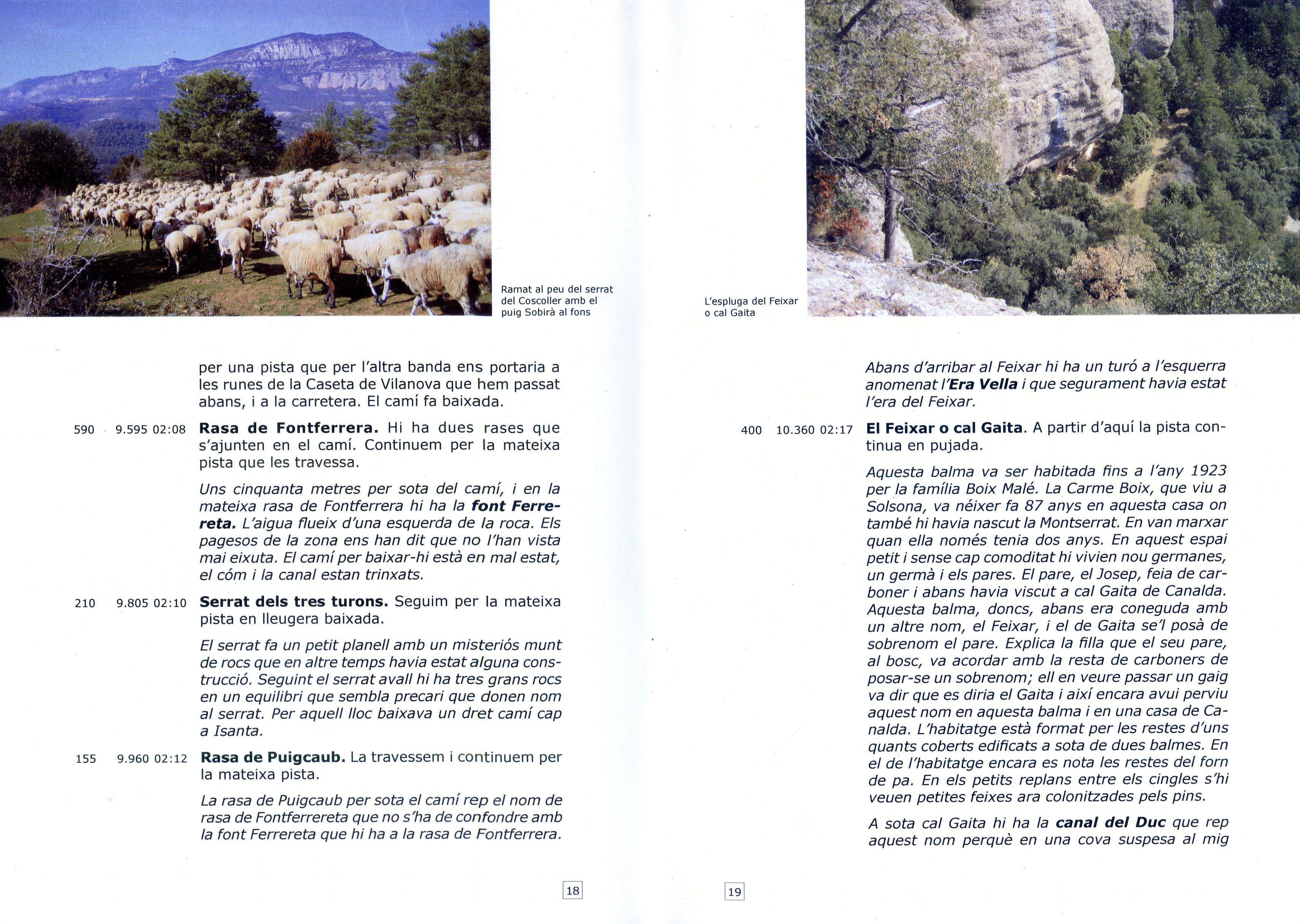 Caminada popular de Canalda 2008 : Serra de Prat d'Estaques. El camí dels hostals - Miniatura 2