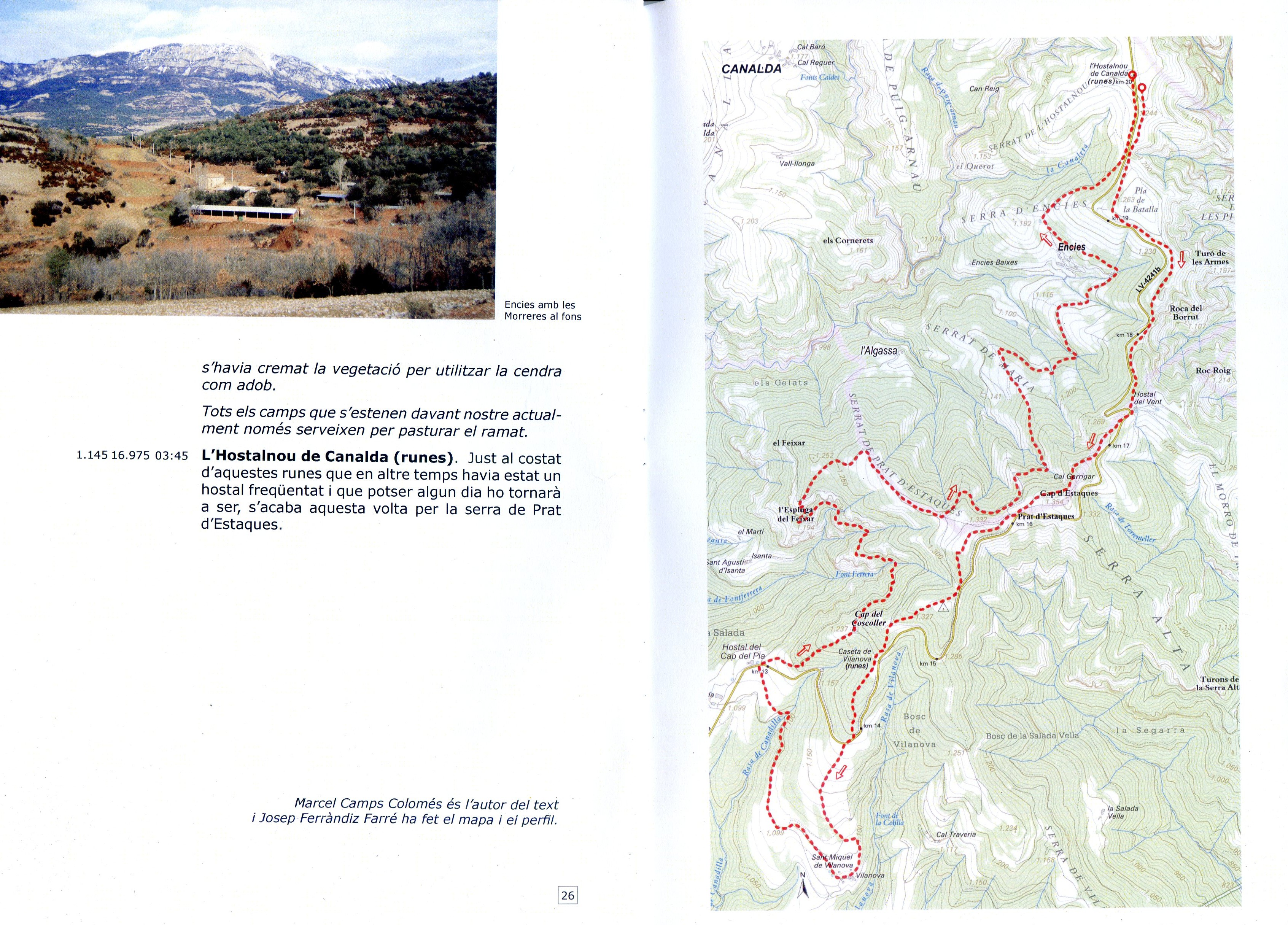 Caminada popular de Canalda 2008 : Serra de Prat d'Estaques. El camí dels hostals - Miniatura 4