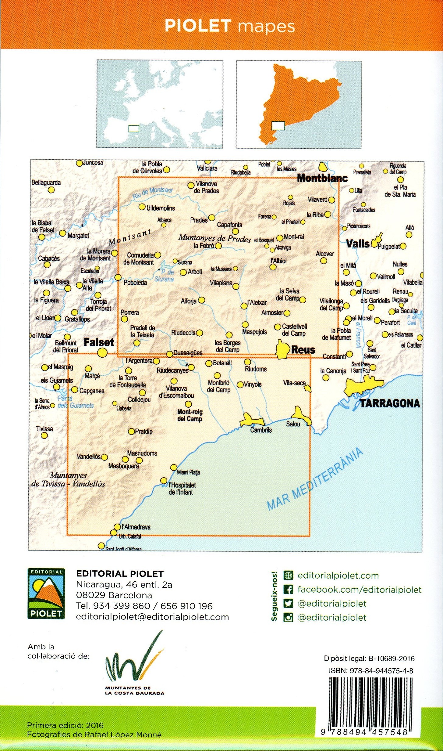 Camins del Baix Camp : Muntanyes de la Costa Daurada - Miniatura 4