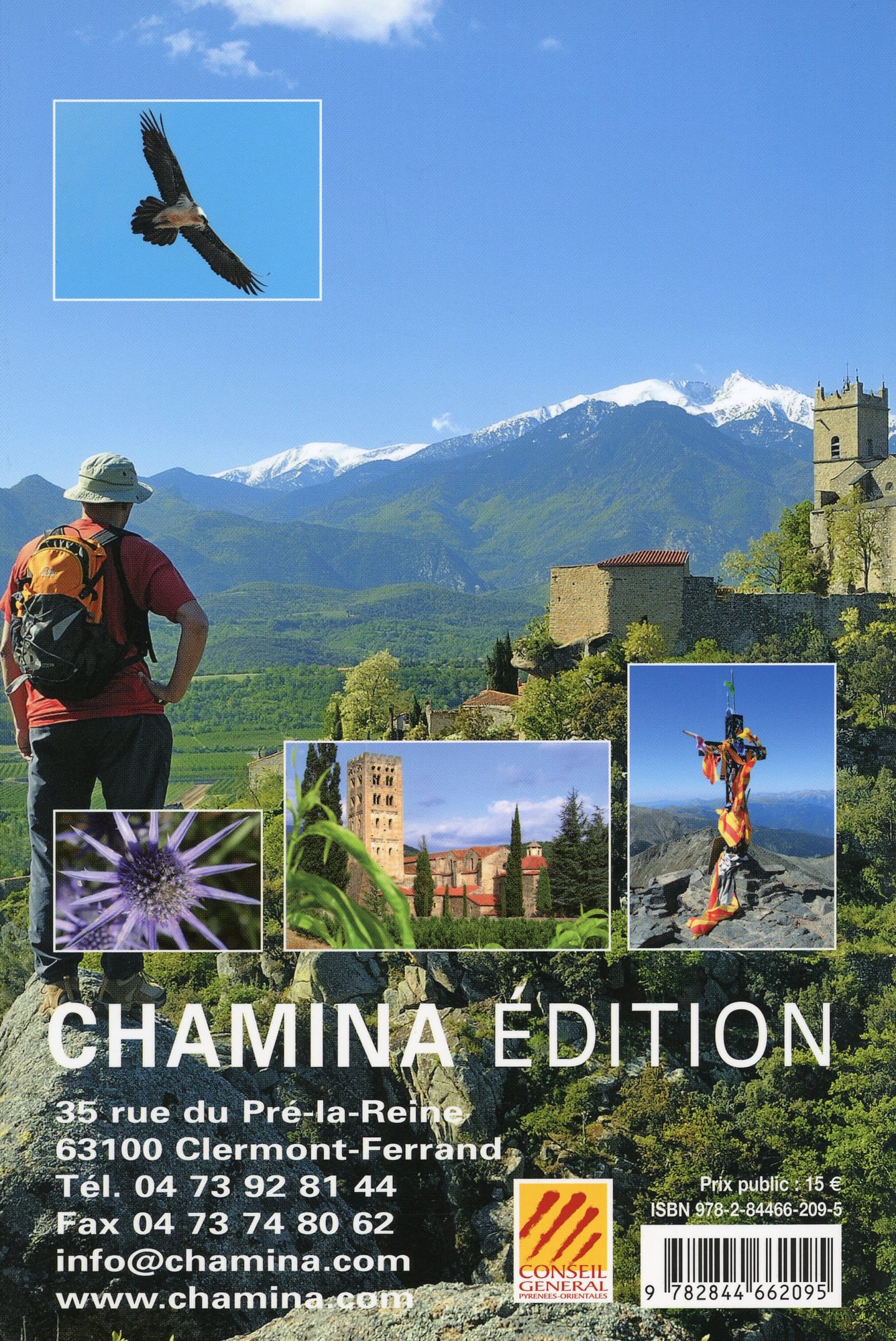 Canigó : Circuits pel Piemont : 25 cicuits de nivell mitjà. Passejades i excursions a peu en terres catalanes Conflent Vallespir - Miniatura 3