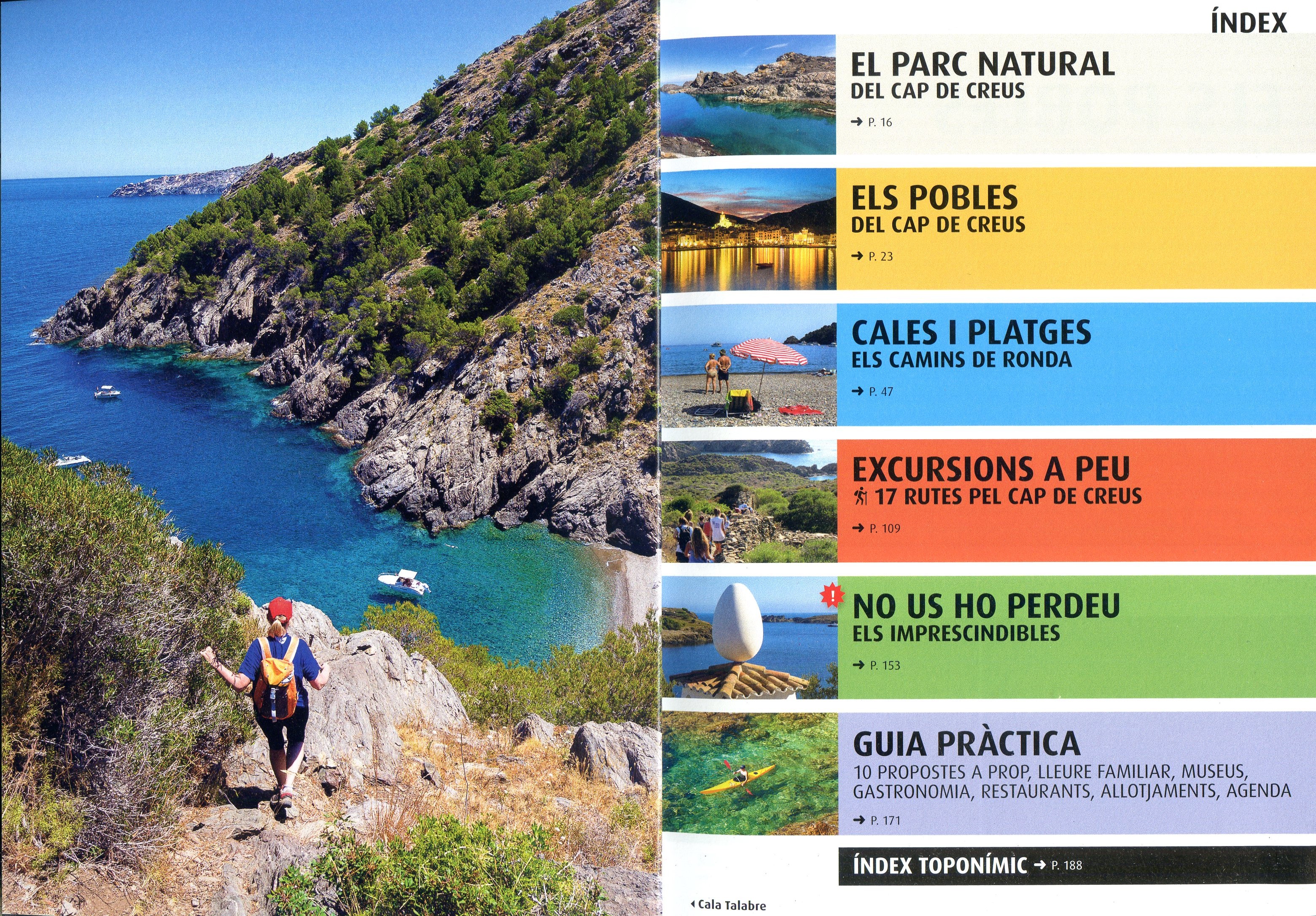 Cap de Creus : El Parc Natural : Guia+Mapa - Miniatura 2