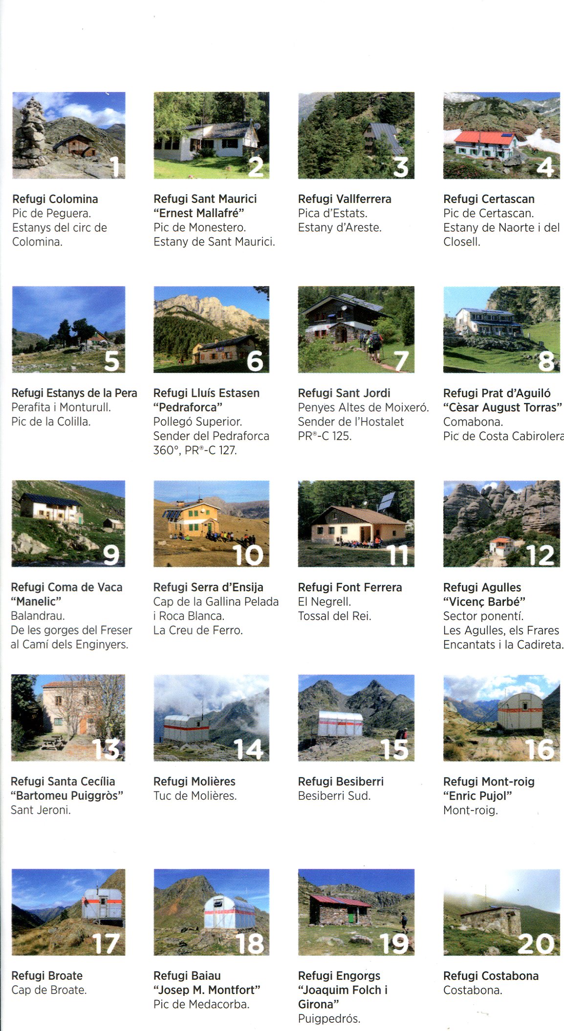 Catalunya 20 refugis 32 excursions - Miniatura 3