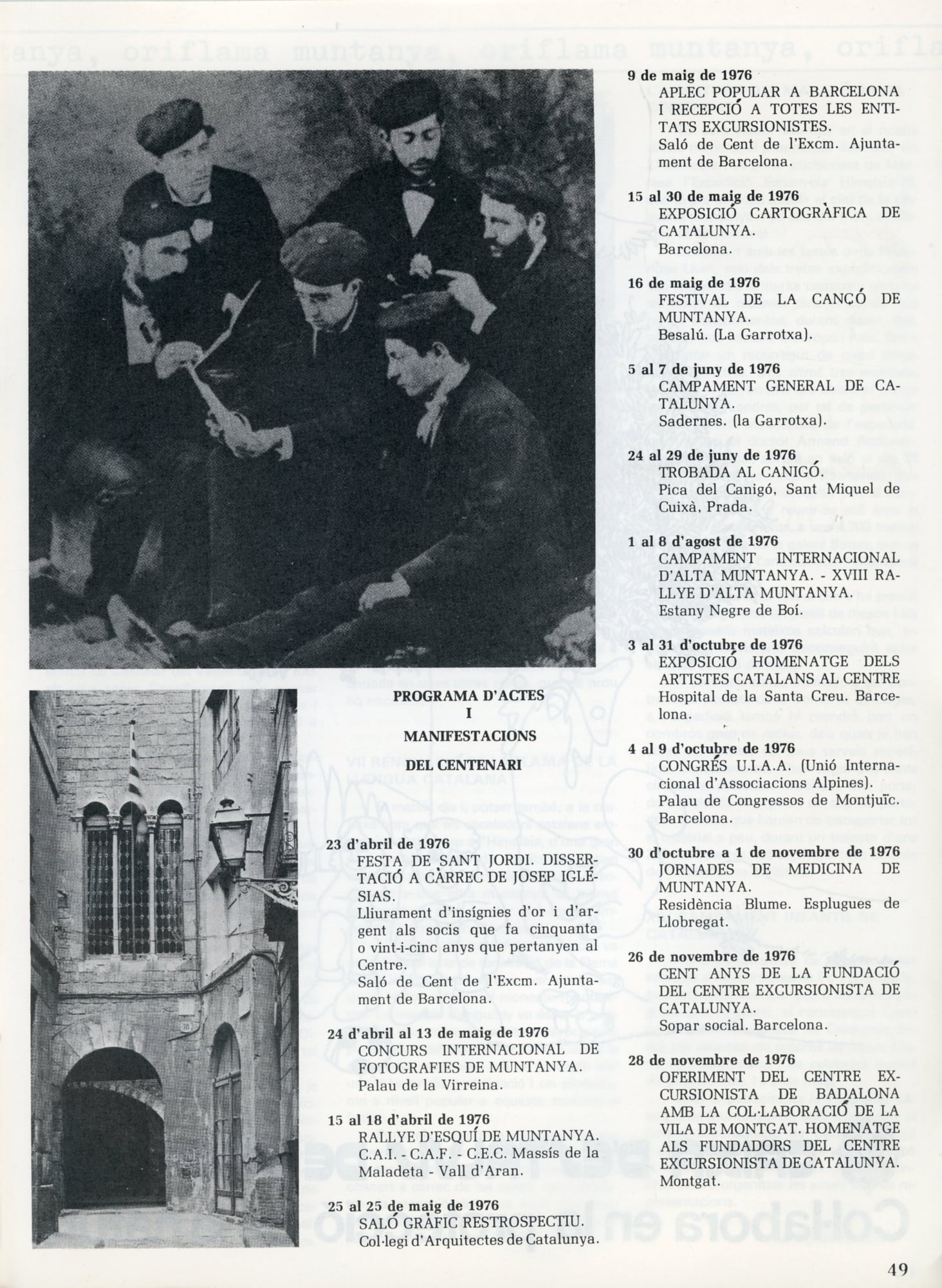 100 anys del Centre Excursionista de Catalunya - Miniatura 4