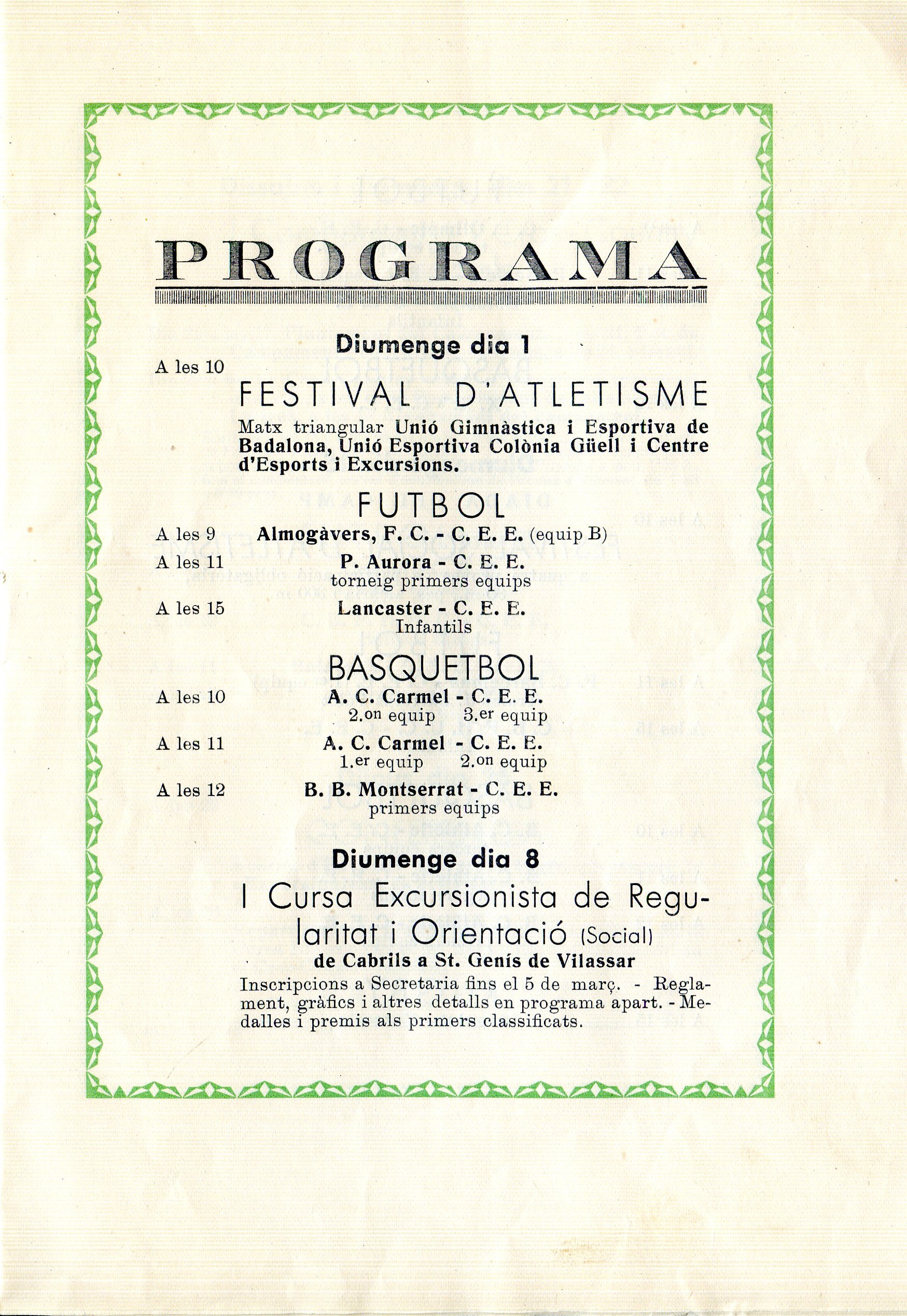 Centre d'Esports i Excursions : 1936 - Miniatura 2