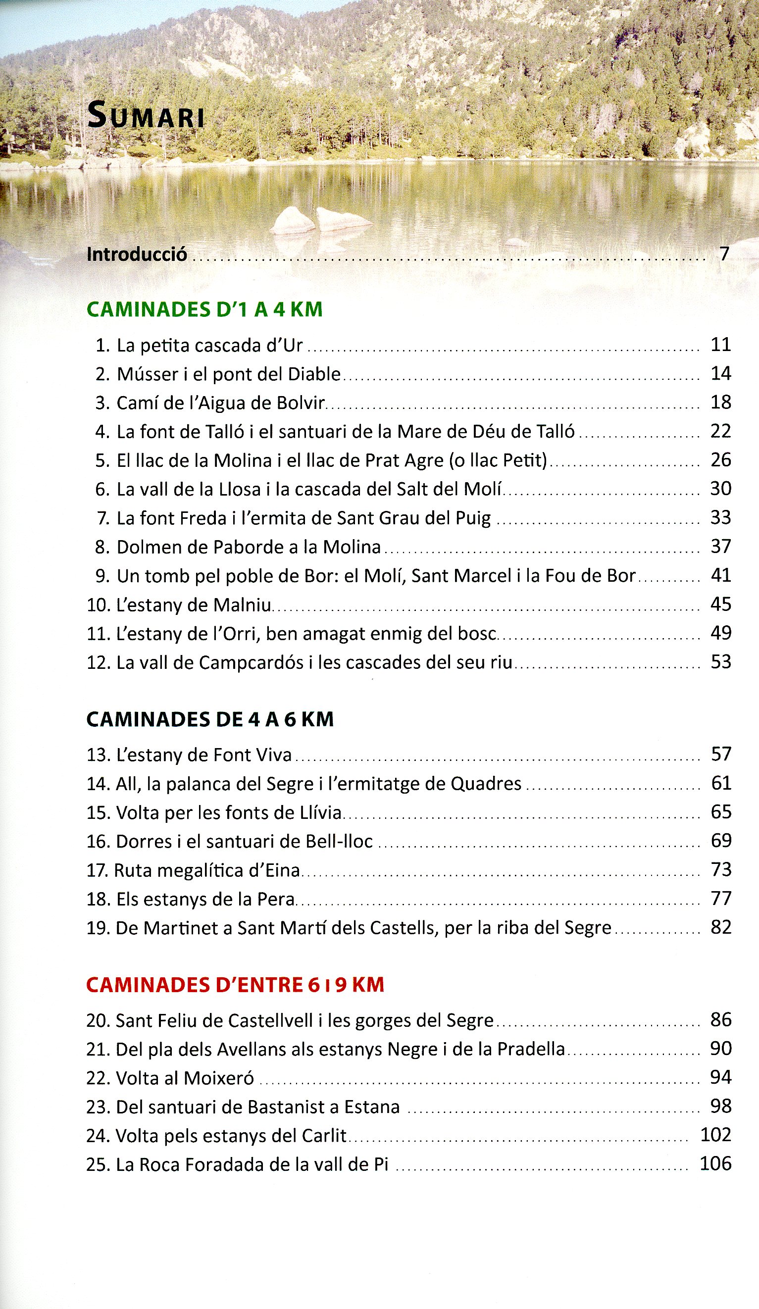 Cerdanya : Camins de natura: Estanys, saltants, rius, gorges i paisatges amb encant - Miniatura 2