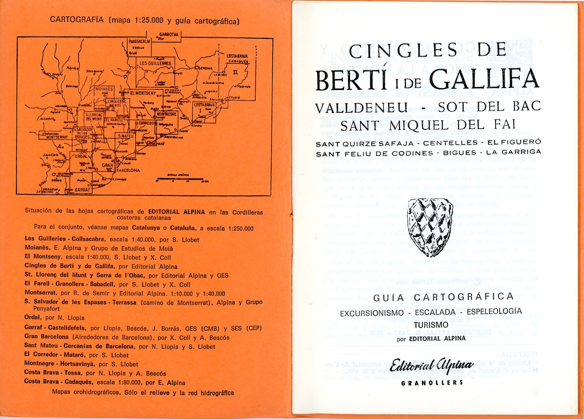 Cingles de Bertí i de Gallifa : Valldeneu - Sot del Bac - Sant Miquel del Fai : Sant Quirze Safaja - Centelles - El Figaró - Sant Feliu de Codines - Bigues - La Garriga - Miniatura 2