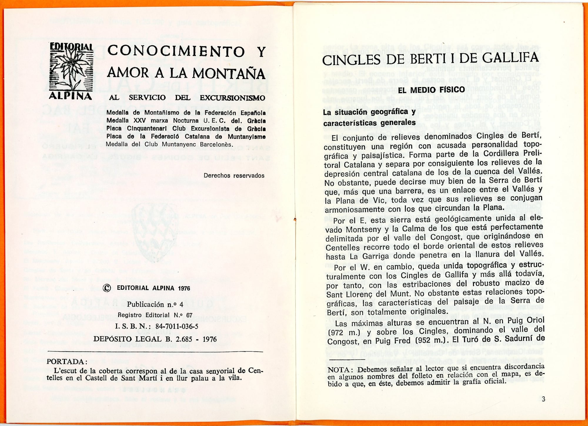 Cingles de Bertí i de Gallifa : Valldeneu - Sot del Bac - Sant Miquel del Fai : Sant Quirze Safaja - Centelles - El Figaró - Sant Feliu de Codines - Bigues - La Garriga - Miniatura 3