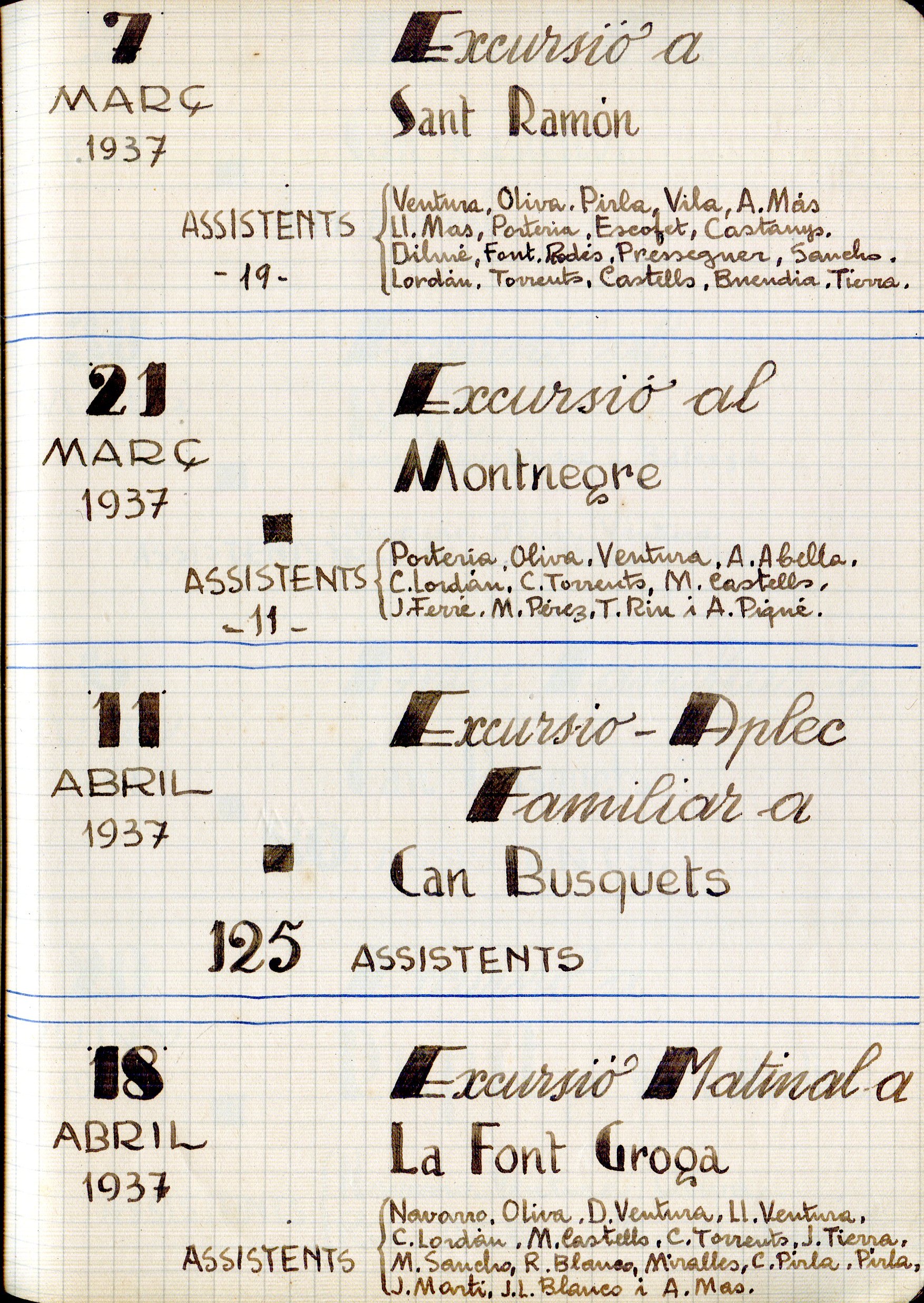 C.E. Montnegre : Per diversos usos de caràcter particular : 5 setembre 1937 - Miniatura 3