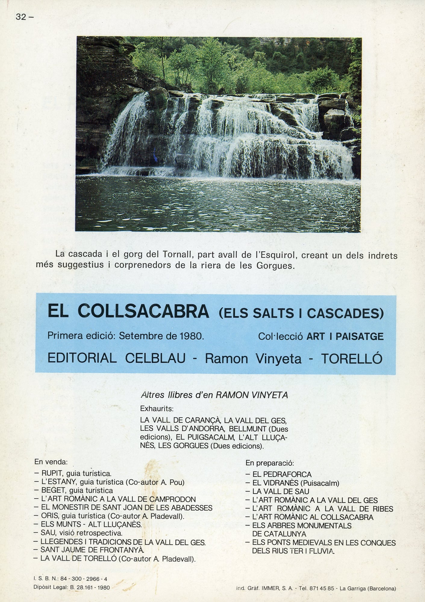 Collsacabra, El : Els salts i cascades - Miniatura 2