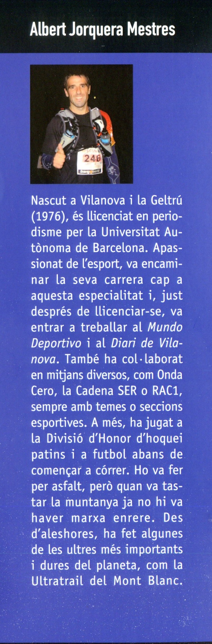 Corrent cap a l'impossible : Un viatge al món de l'ultrafons - Miniatura 2