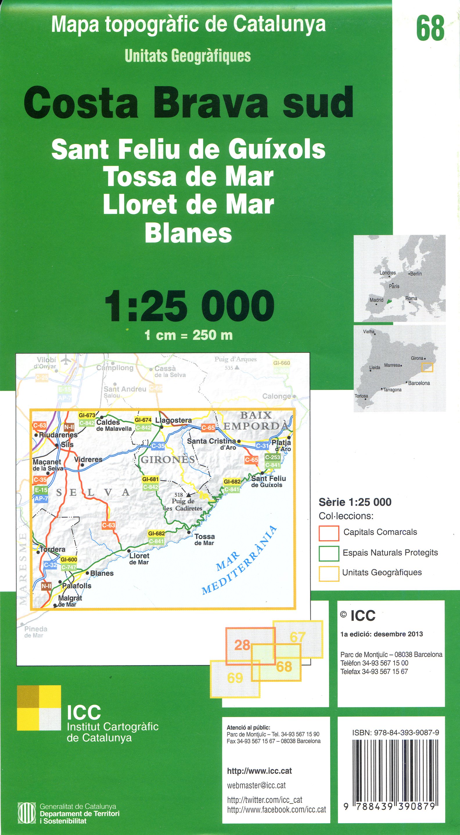Costa Brava sud : Sant Feliu de Guíxols : Tossa de Mar : Lloret de Mar : Blanes - Miniatura 2