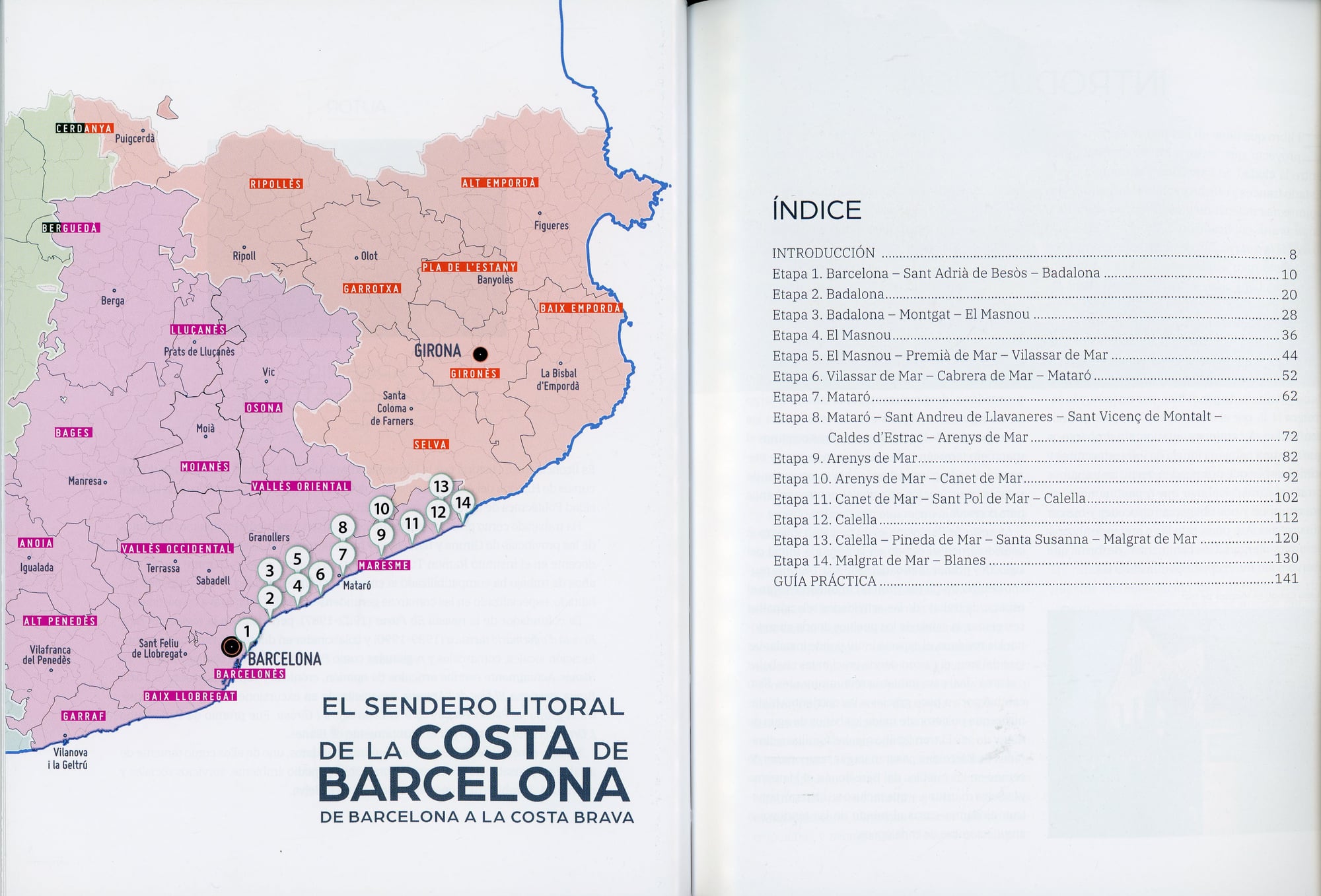 El sendero litoral de la costa de Barcelona : De Barcelona a la Costa Brava - Miniatura 2