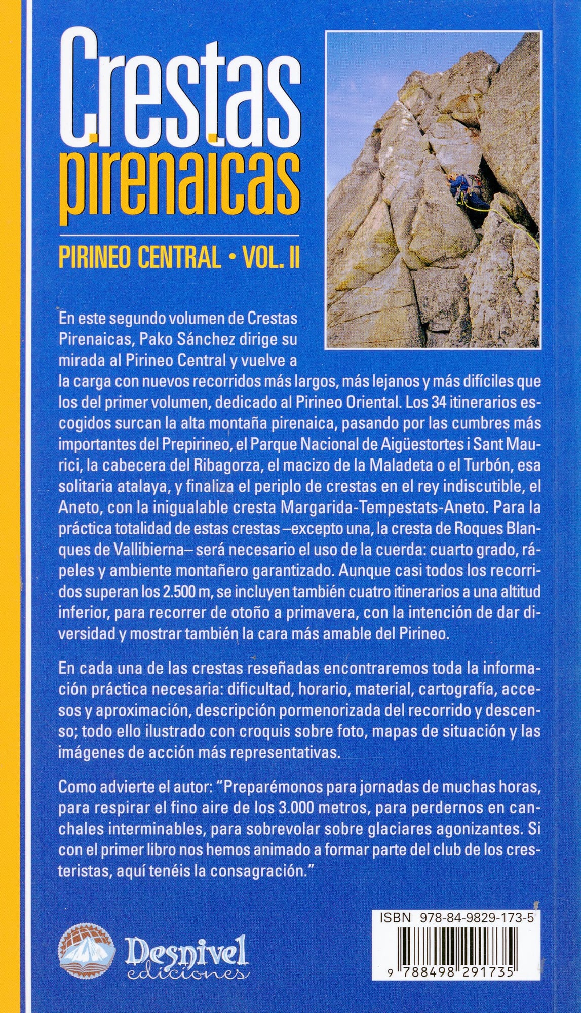 Crestas pirenaicas : Pirineo Central. Vol.II : Prepirineo de Lleida·Ribagorza·Maladeta·Aigüestortes i Sant Maurici·Turbón - Miniatura 4